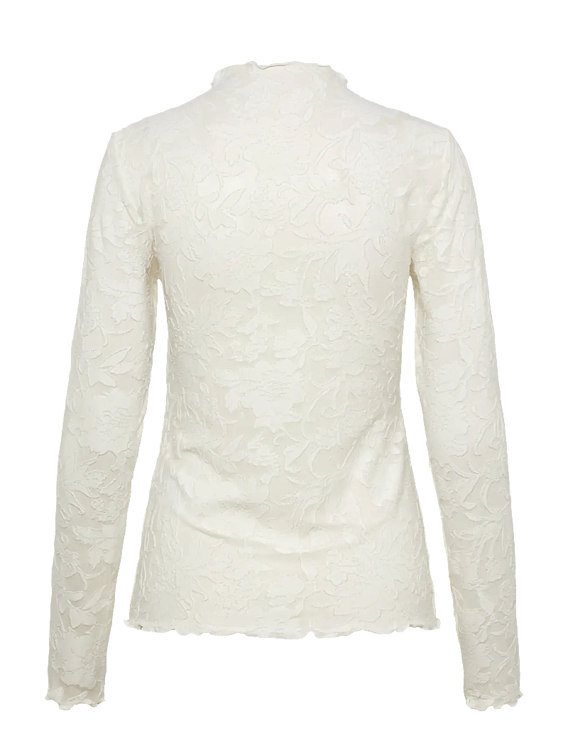 Vero Moda - VMLAYLA LS TOP JRS NOOS - snow white - 2