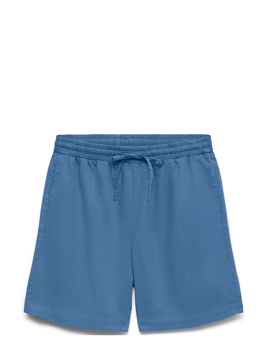 Vero Moda - VMBREE HR LOOSE BERMUDA TENCEL SHORTS - bermudashorts - medium blue denim - 1