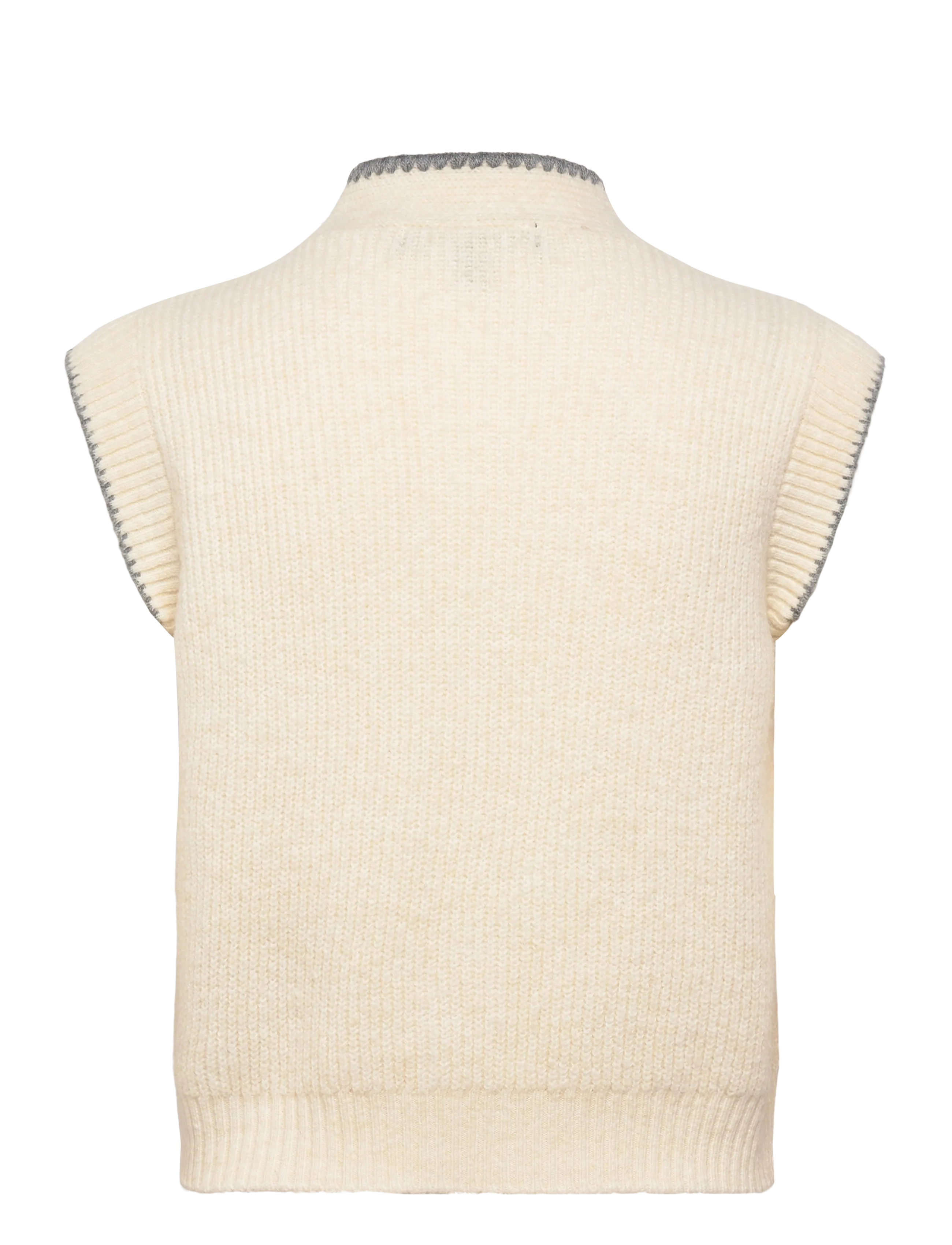 Vero Moda - VMNAPOLI SL VEST VIP - stickade västar - birch - 1