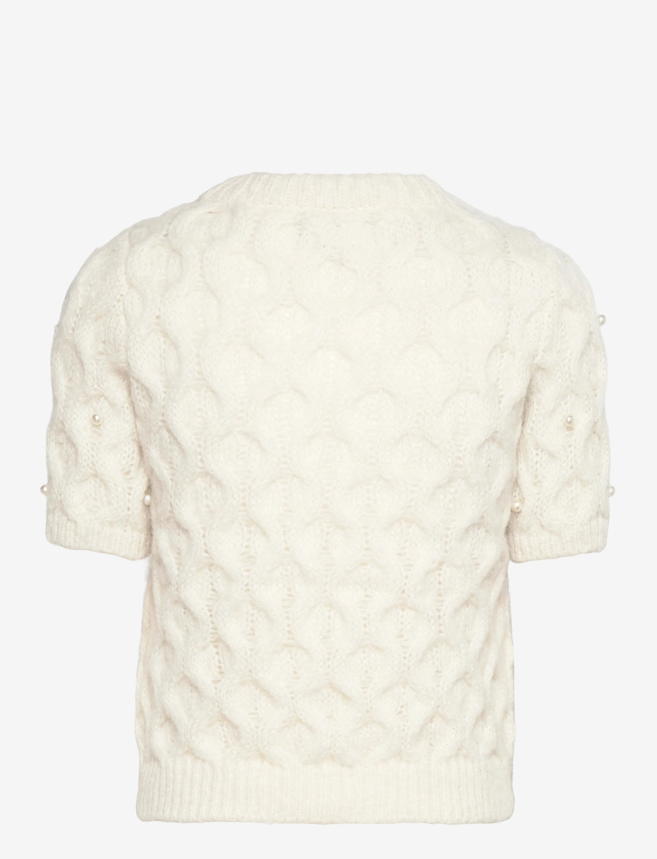 Vero Moda - VMCATANIA 2/4 PEARL PULLOVER VIP - stickade tröjor - birch - 2