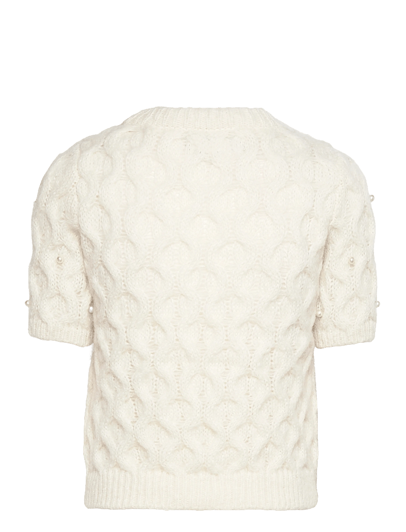 Vero Moda - VMCATANIA 2/4 PEARL PULLOVER VIP - striktrøjer - birch - 2