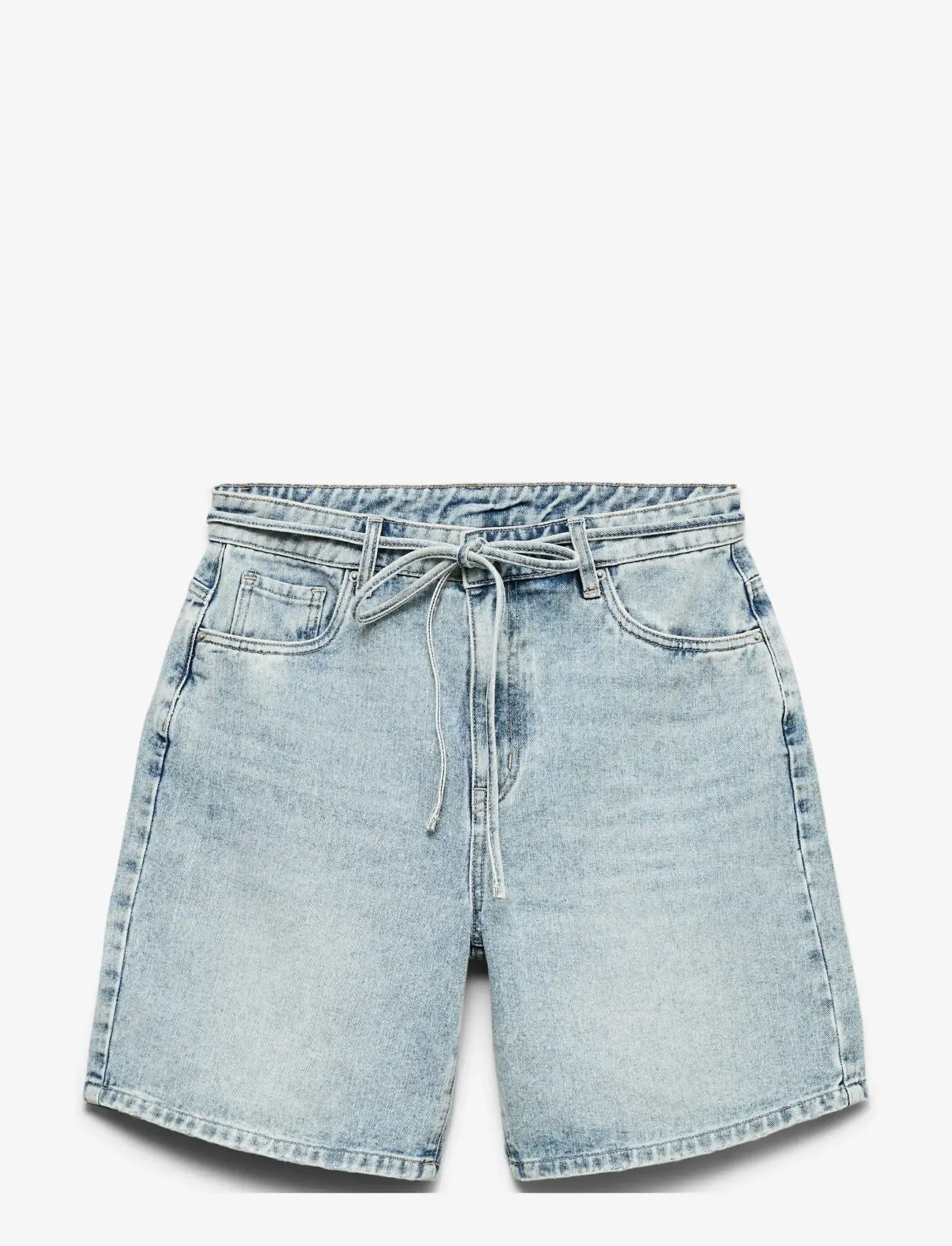 Vero Moda - VMWIEN MR BELT SHORTS MIX GA NOOS - jorts - light blue denim - 1