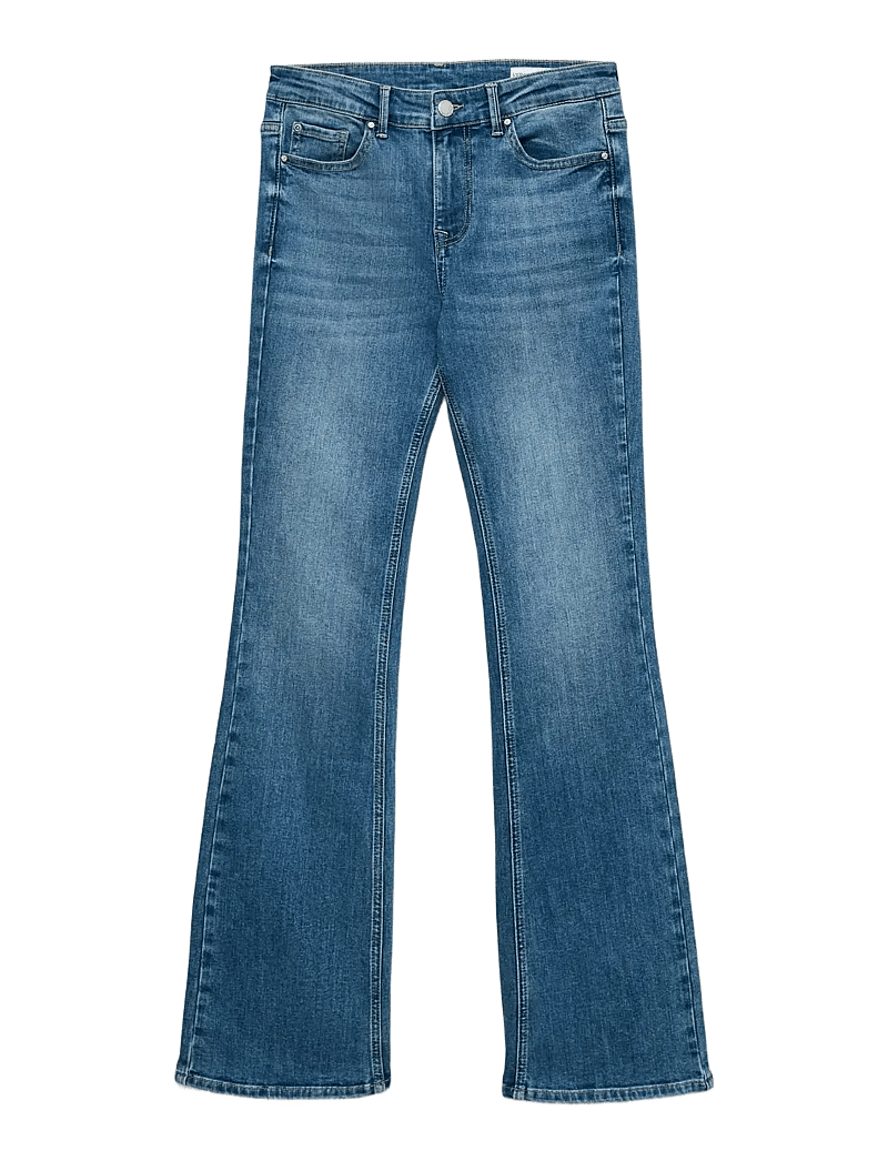 Vero Moda - VMFLASH MR FLARED POCKET JNS RA3042 NOOS - flared jeans - medium blue denim - 1
