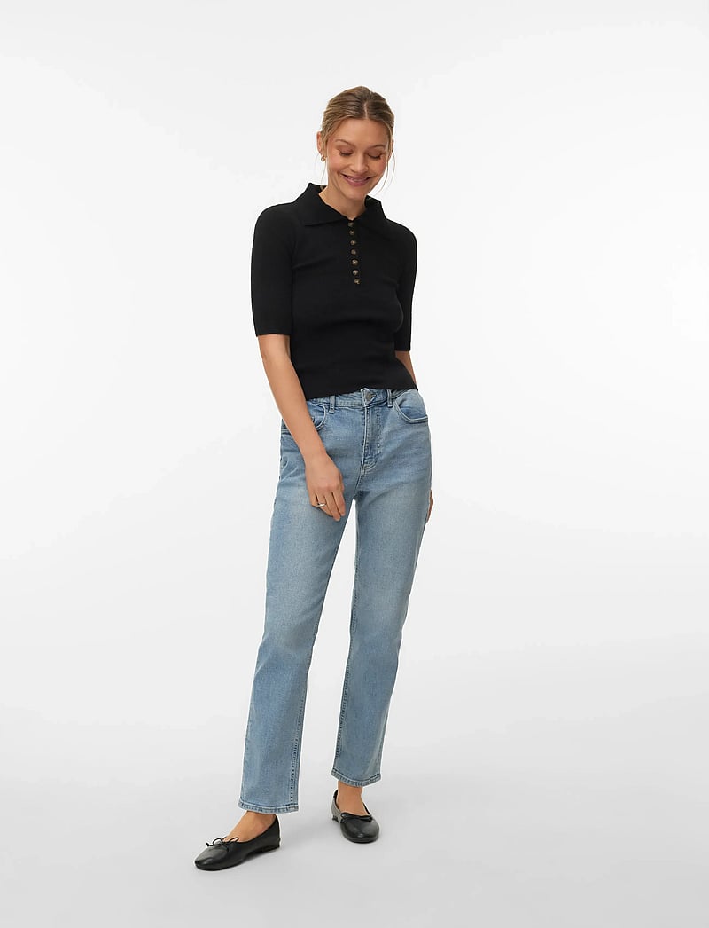 Vero Moda - VMROSIE MR SLIM ANK J RA3045 GA NOOS - slim fit jeans - light blue denim - 0