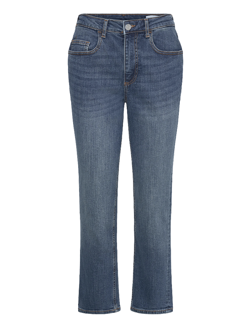 Vero Moda - VMROSIE MR SLIM ANK J RA3047 GA NOOS - straight jeans - dark blue denim - 1