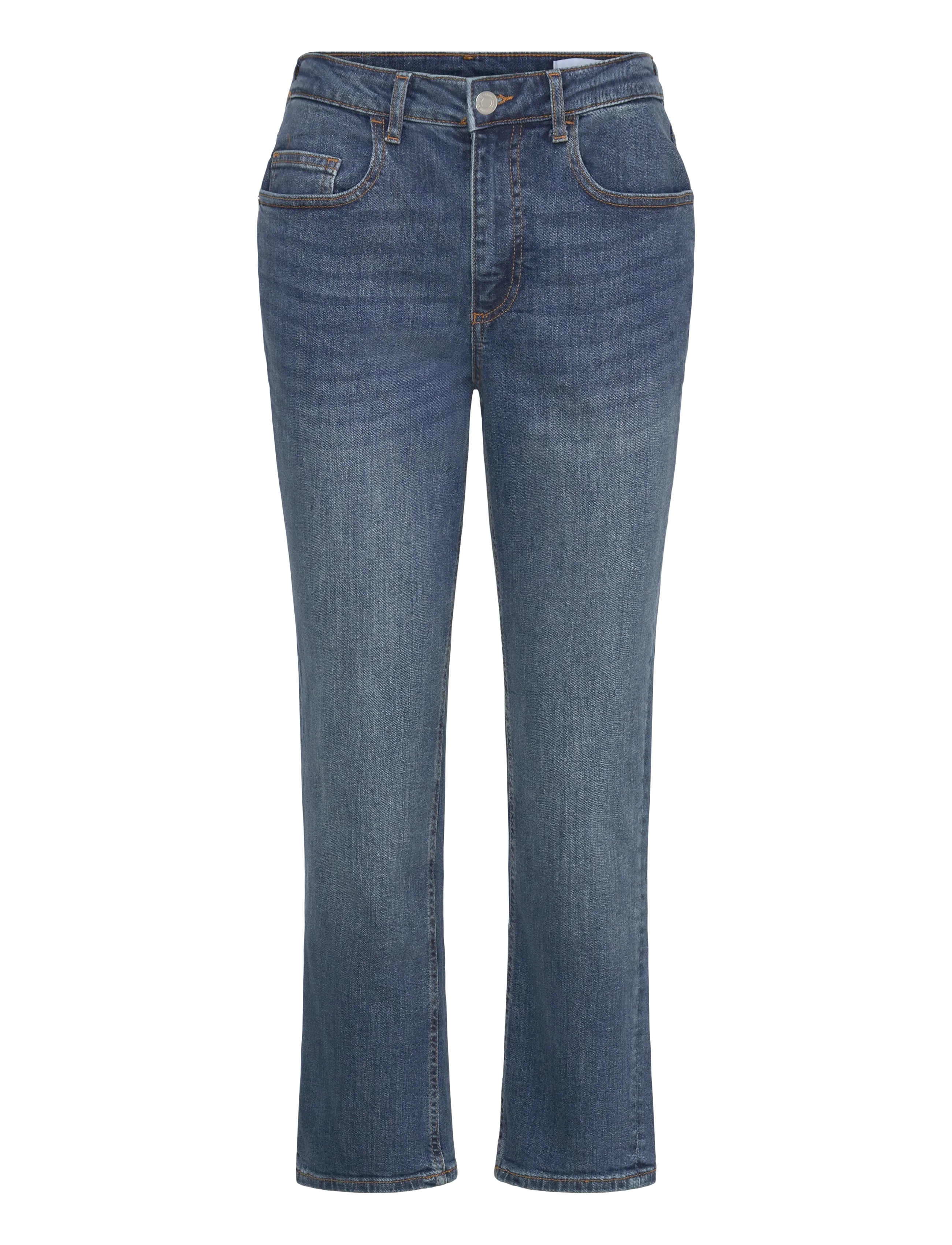 Vero Moda VMROSIE MR SLIM ANK J RA3047 GA NOOS - Jeans - DARK BLUE DENIM / blue