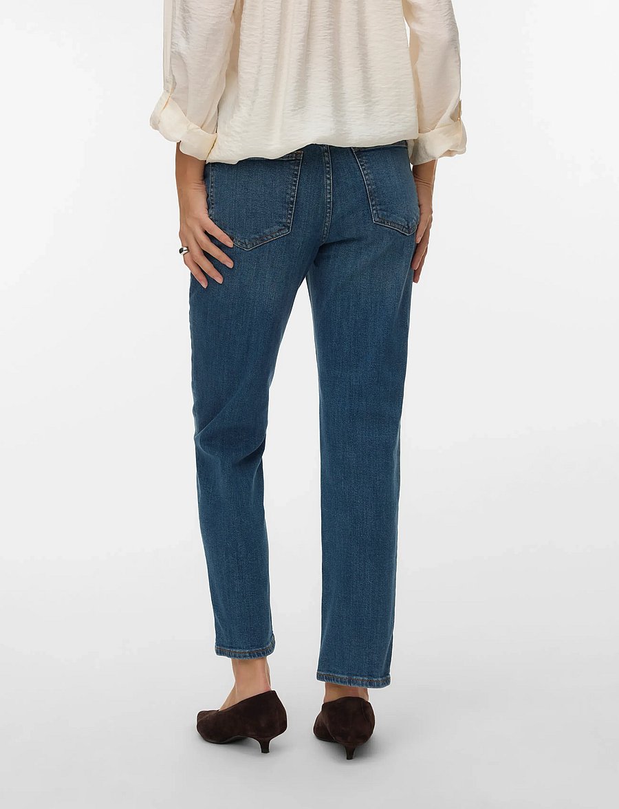 Vero Moda - VMROSIE MR SLIM ANK J RA3047 GA NOOS - raka jeans - dark blue denim - 3