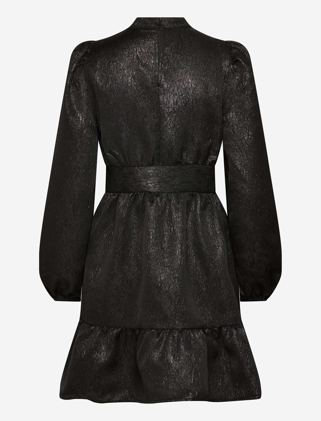 Vero Moda - VMSULLE NEW LS SHORT DRESS WVN EXP - korta klänningar - black - 2