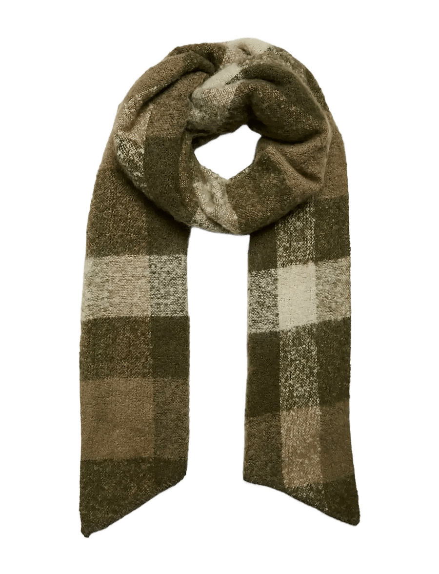 Vero Moda - VMCASSY DETAIL SCARF NOOS - halstørklæder - grape leaf - 1