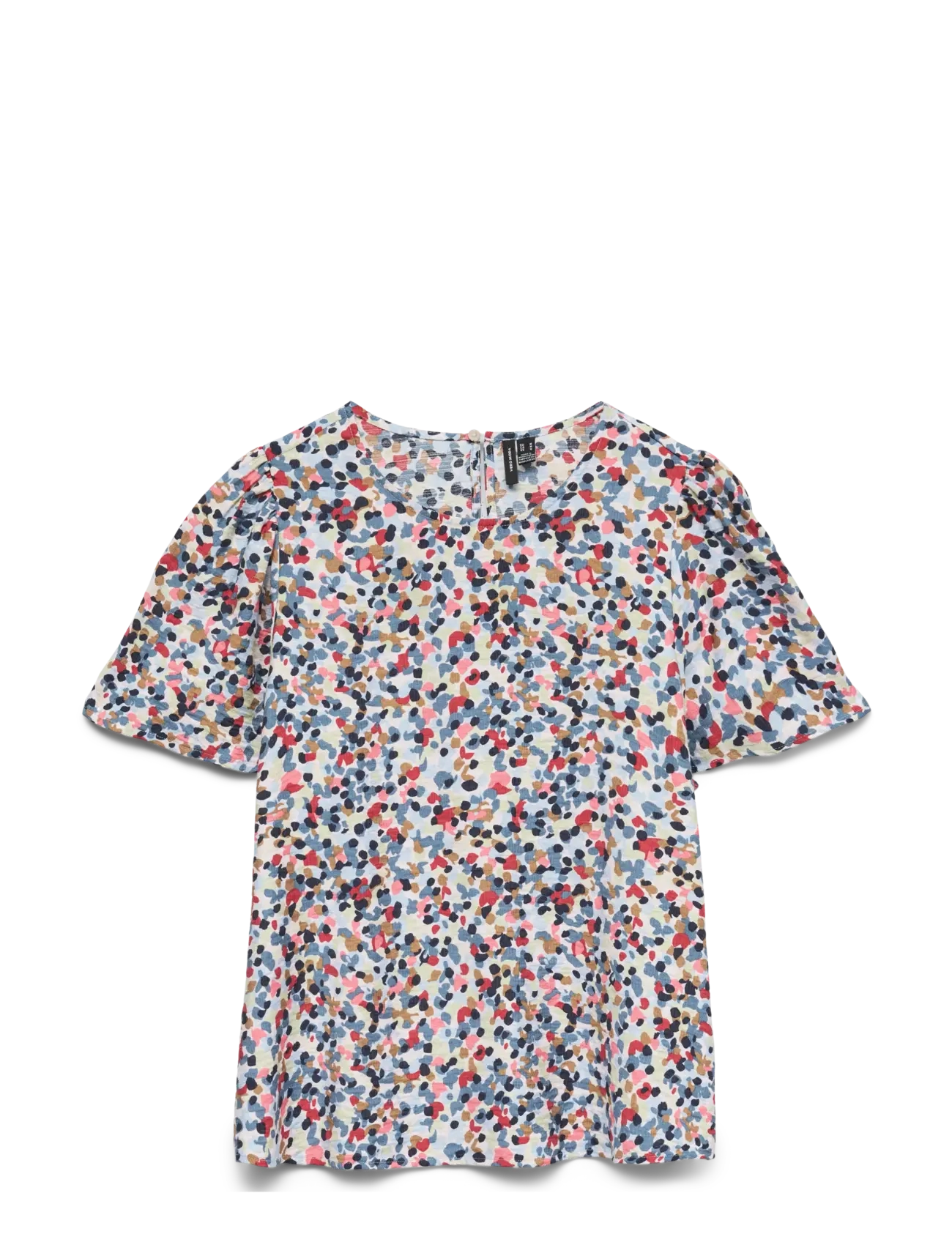 Vero Moda VMSIENA SS TOP WVN - Uutuudet - NIGHT SKY / multi