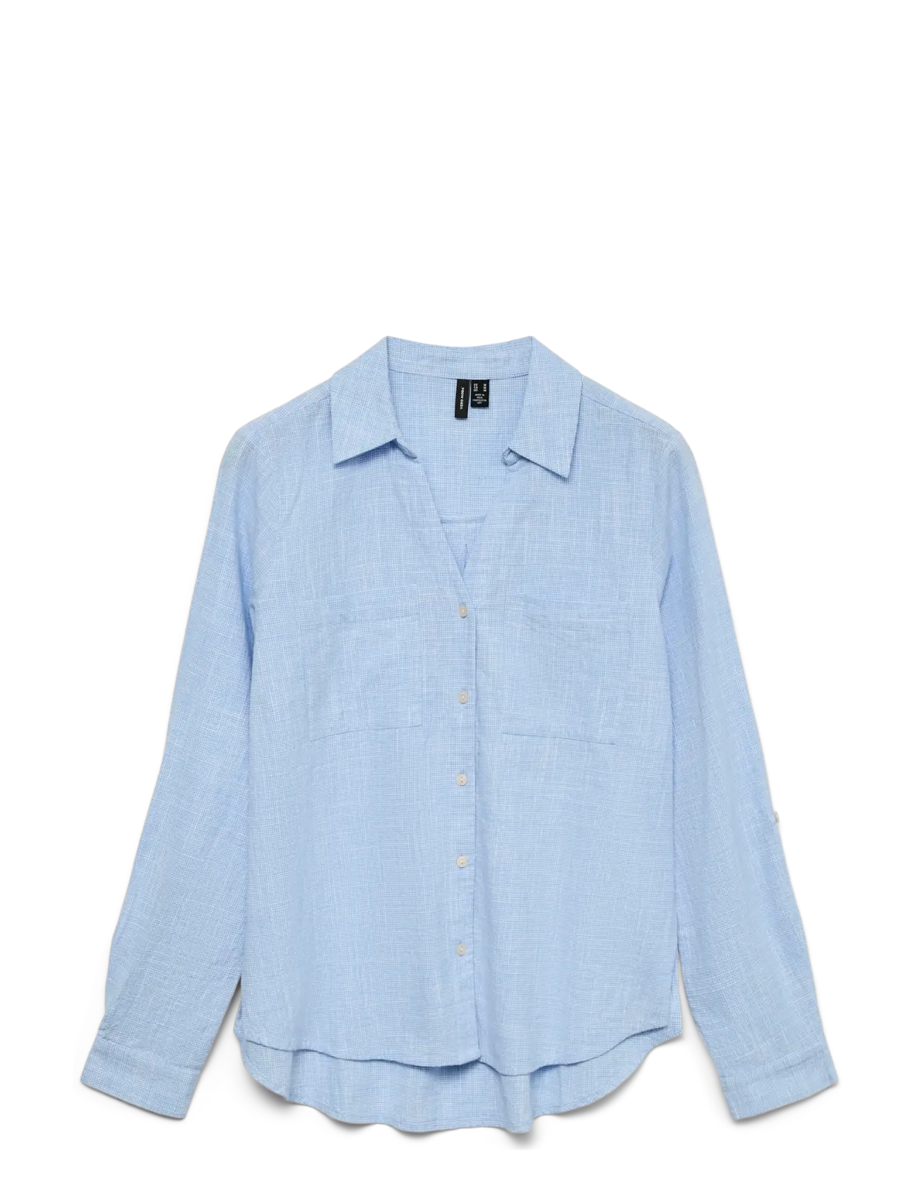 Vero Moda VMTHILDE LS SHIRT WVN NOOS - Kläder - ALLURE / blue