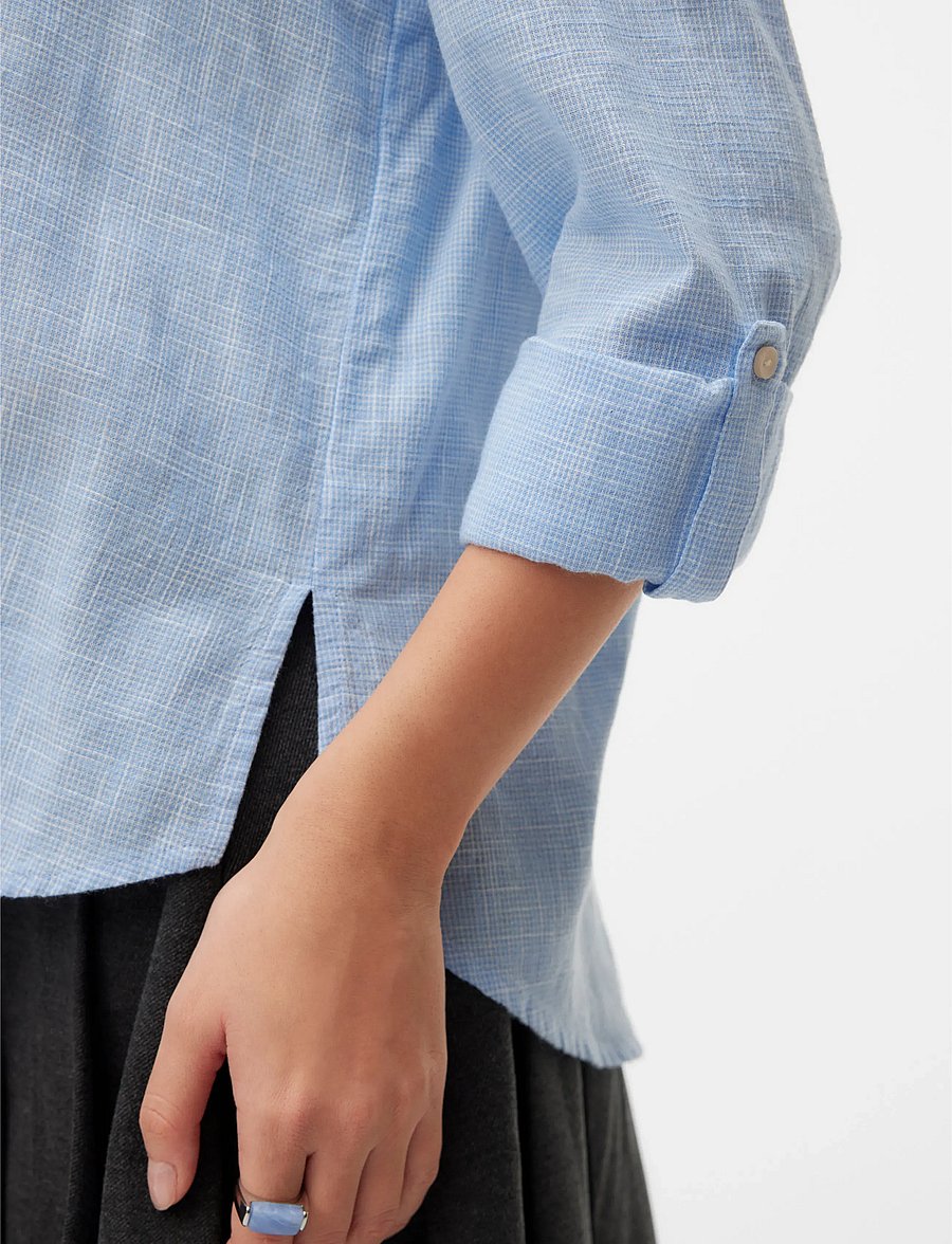Vero Moda - VMTHILDE LS SHIRT WVN NOOS - allure - 4