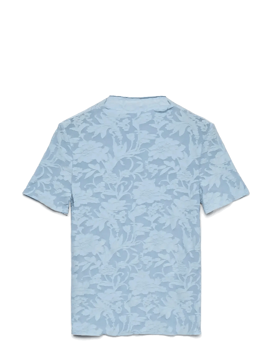 Vero Moda - VMLAYLA SS TOP JRS NOOS - t-särgid - cashmere blue - 1