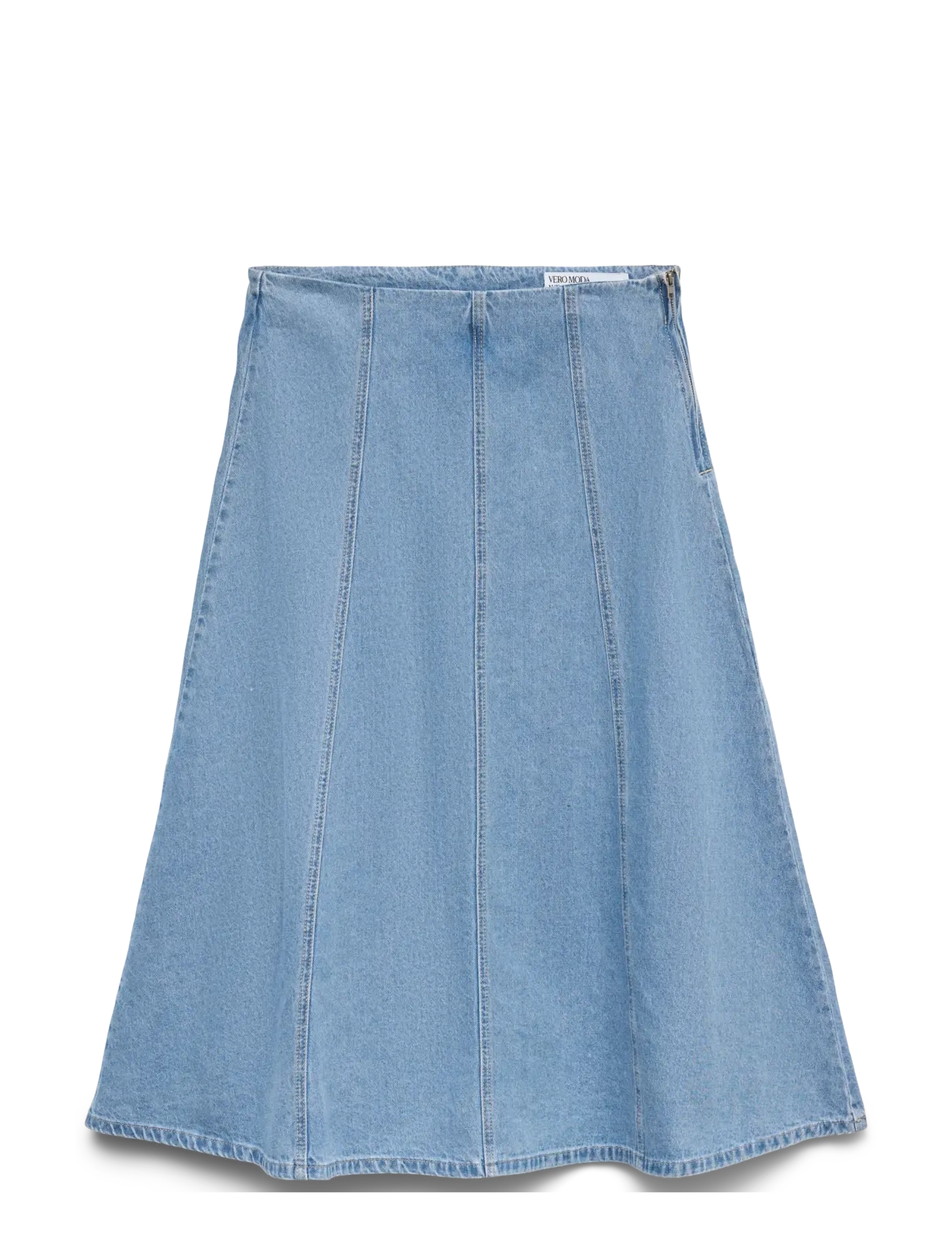 Vero Moda VMSIGGA HR  7/8 A-LINE CLR DENIM SKIRT - Vero Moda - LIGHT BLUE DENIM / blue