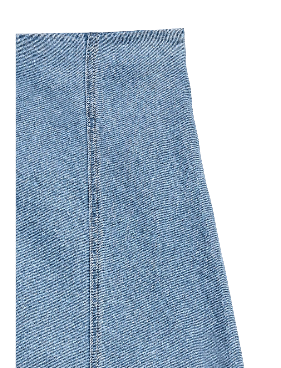 Vero Moda - VMSIGGA HR 7/8 A-LINE CLR DENIM SKIRT - jupes en jeans - light blue denim - 1
