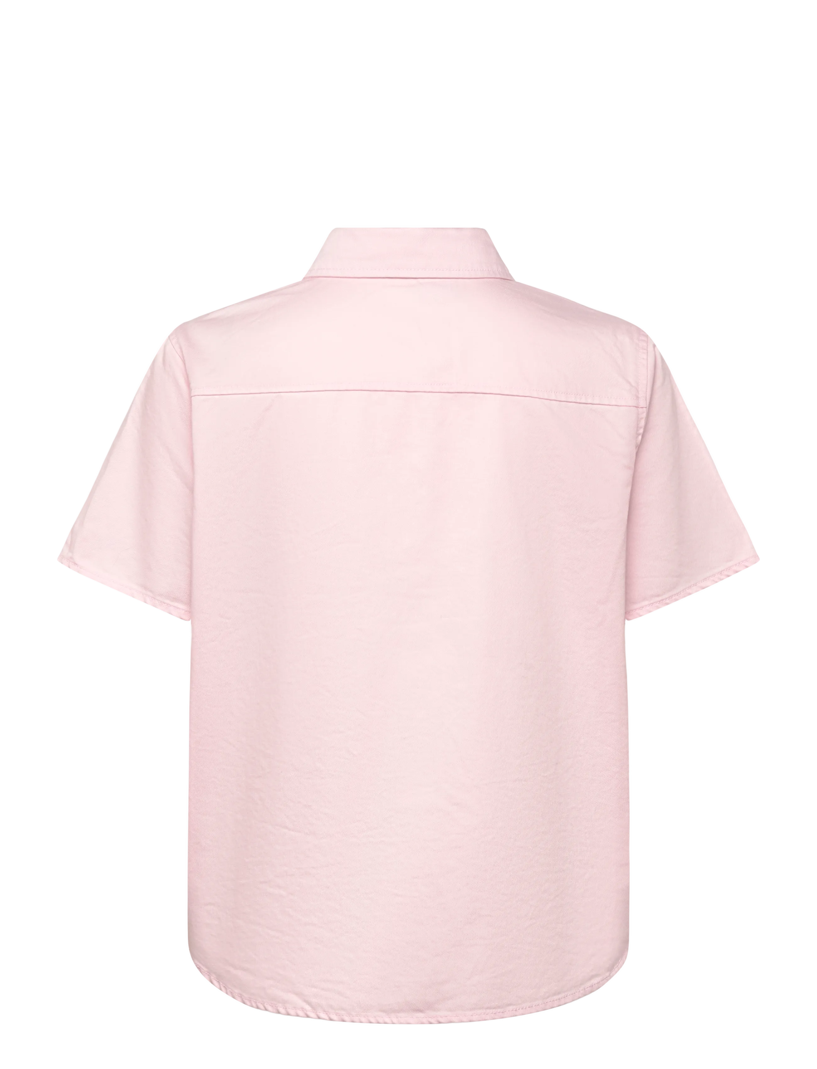 Vero Moda - VMSIGGA SS CLR DENIM SHIRT - jeanshemden - pink-a-boo - 1