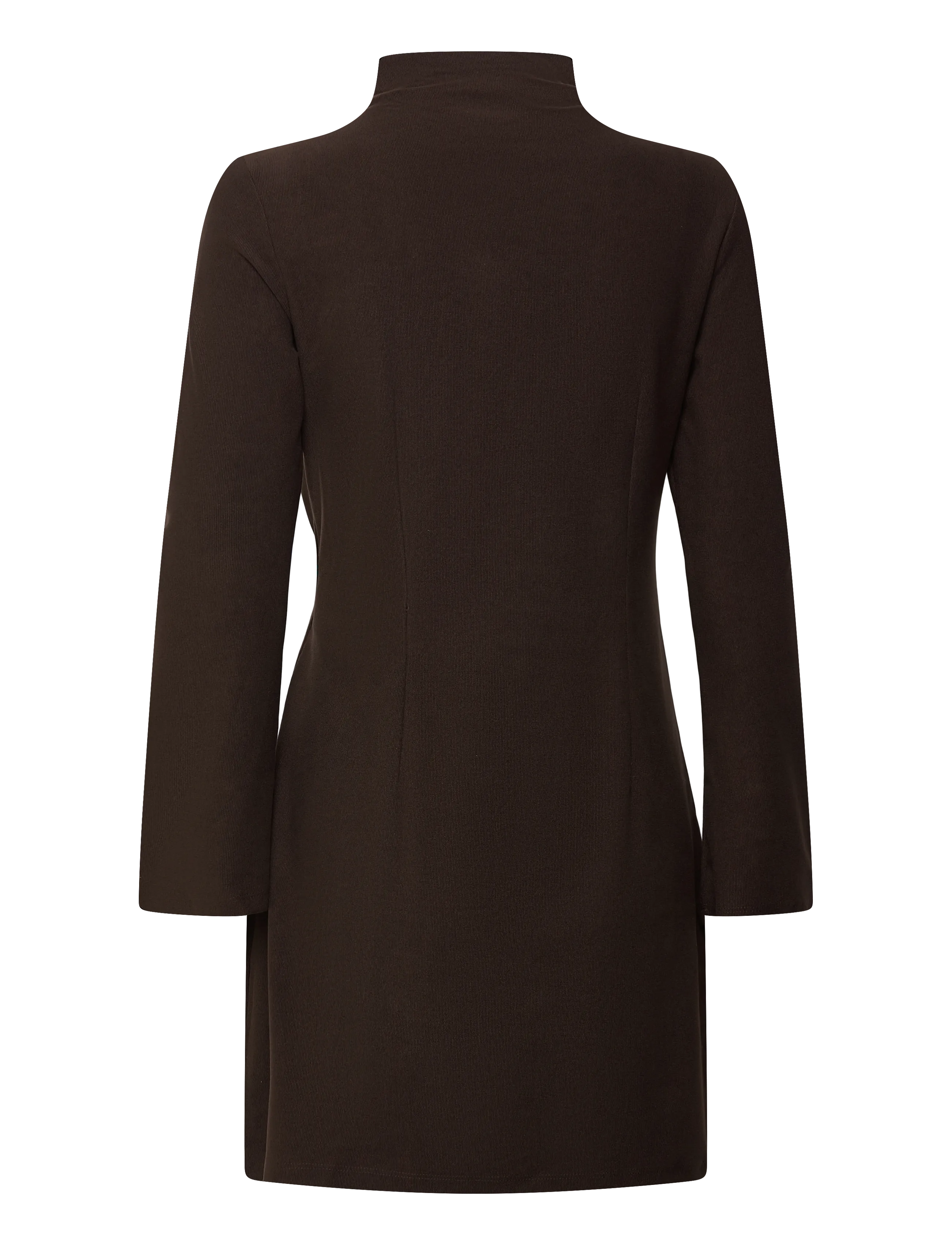 Vero Moda - VMKATH LS SHORT BUTTN CORD DRESS JRS EXP - festkjoler - chocolate torte - 2