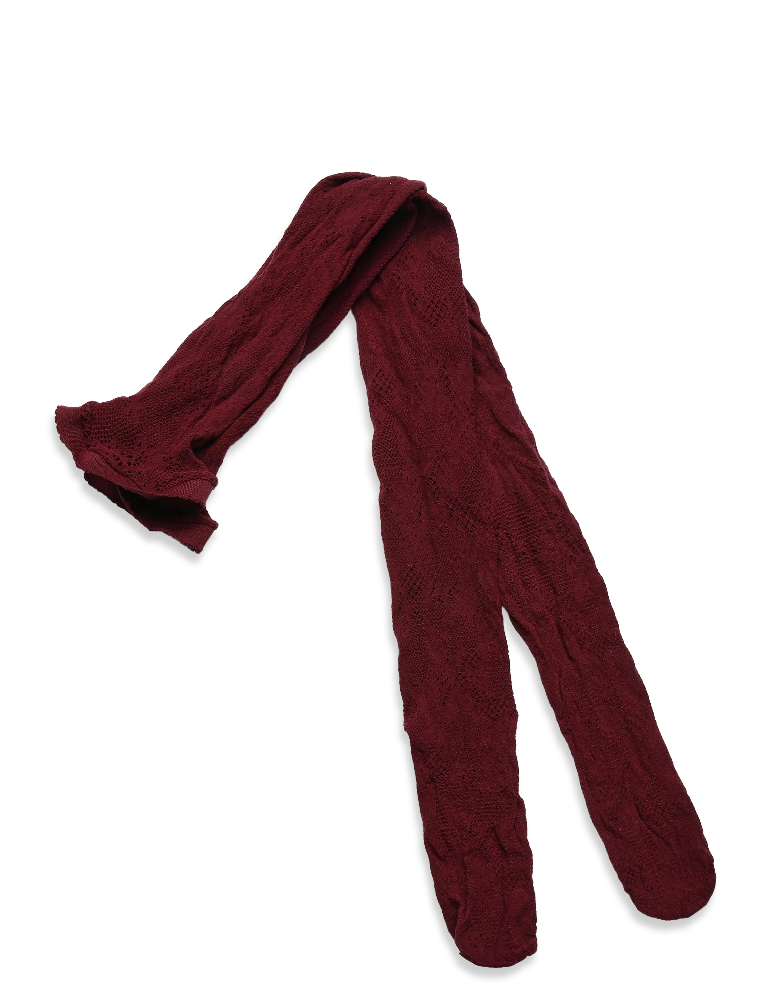 Vero Moda VMMONROE LACE TIGHTS - Unterwäsche - WINDSOR WINE / burgundy