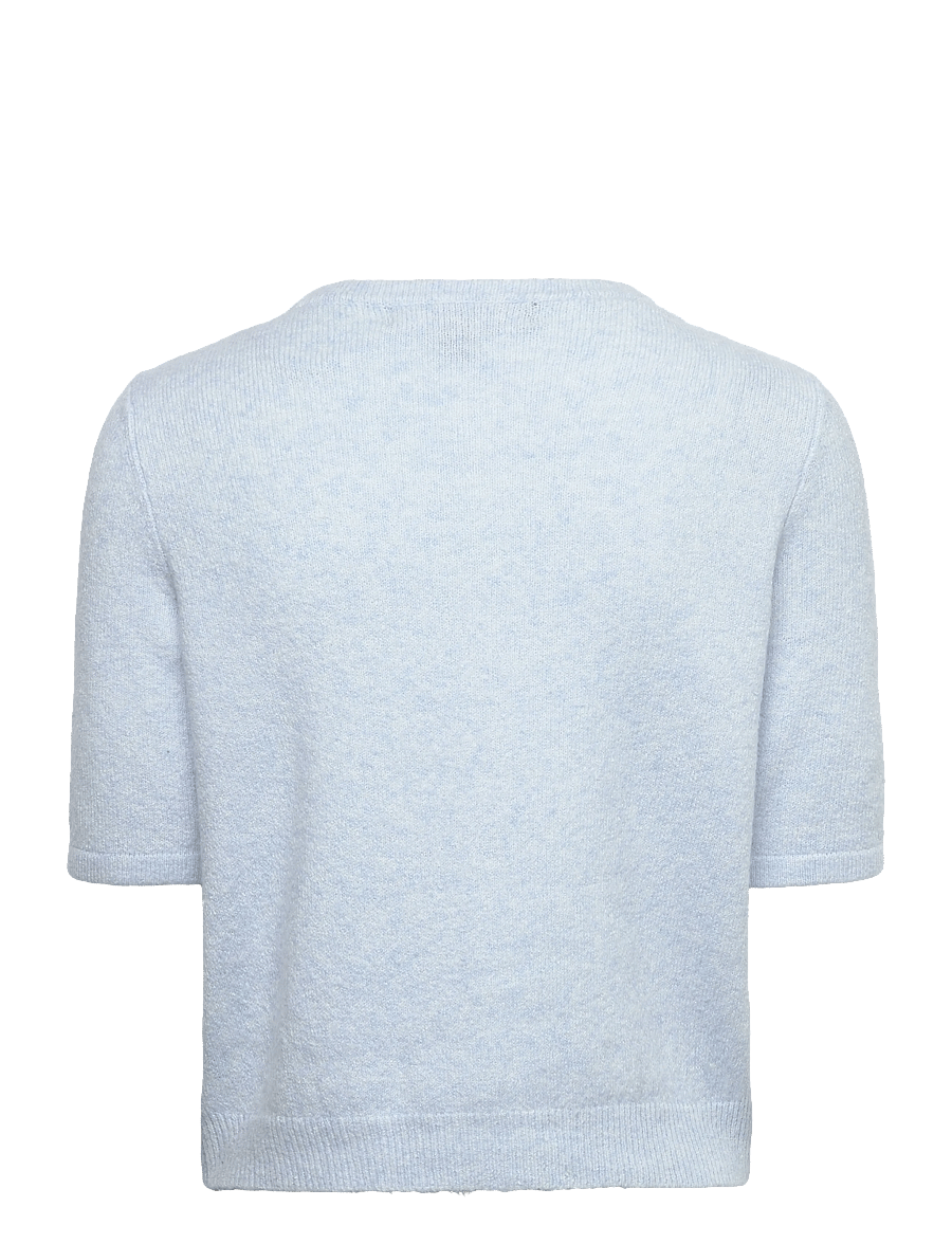 Vero Moda - VMDOFFY 2/4 O-NECK BUTTON CARDIGAN NOOS - gebreide vesten - cashmere blue - 2