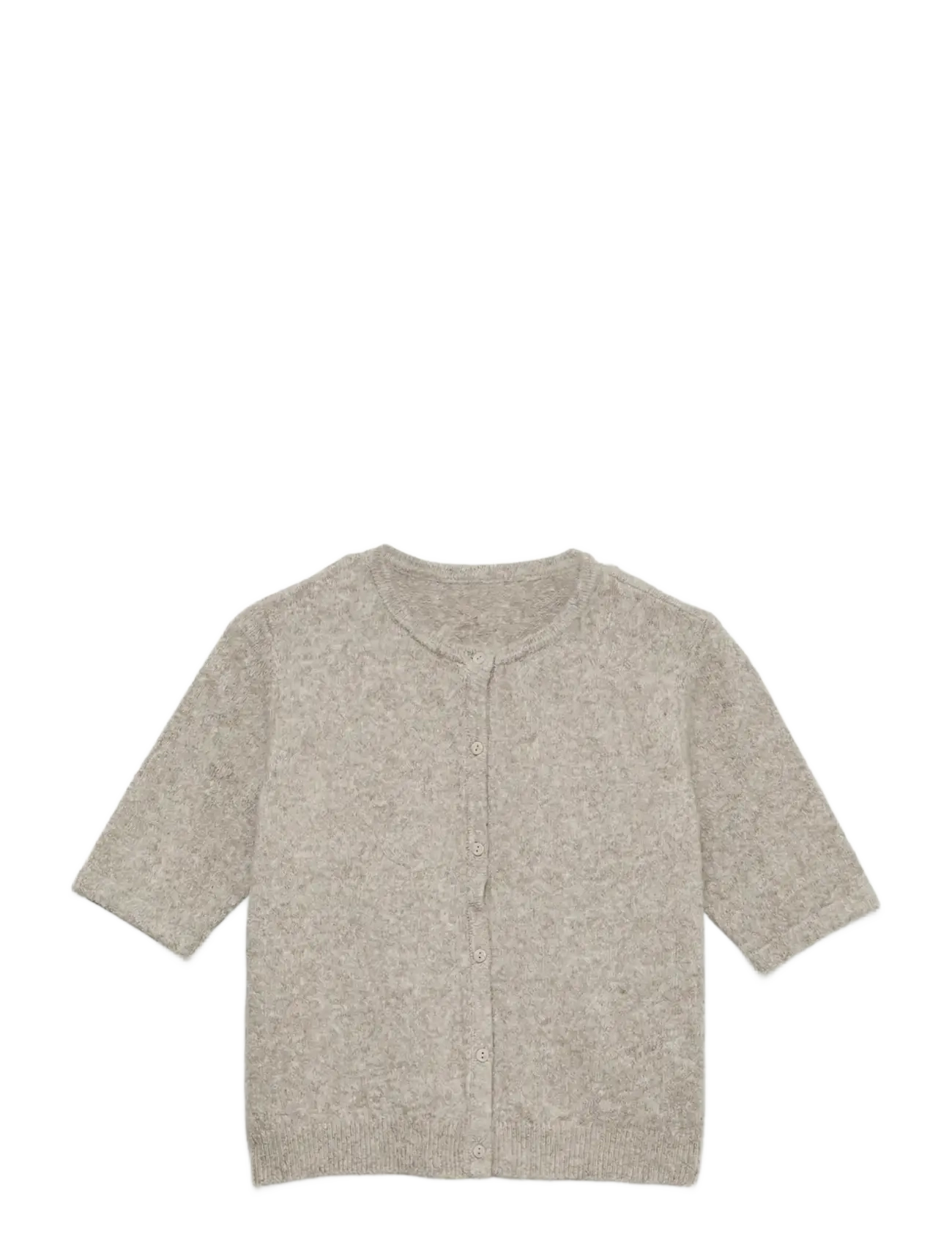 VERO MODA Vmdoffy 2/4 O-Neck Button Cardigan Noos Grau - XL - Damen