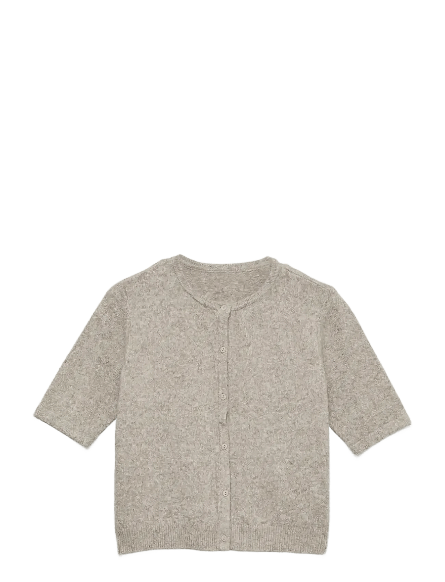 Vero Moda - VMDOFFY 2/4 O-NECK BUTTON CARDIGAN NOOS - strickjacken - moon rock - 1