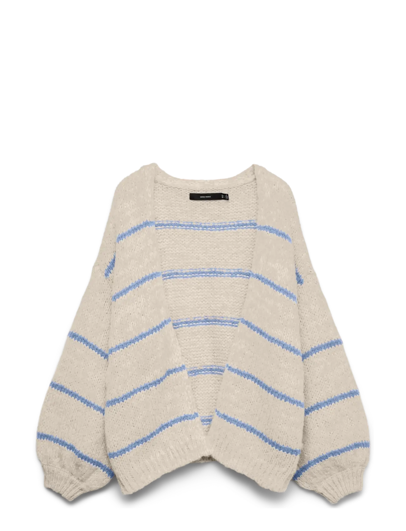 Vero Moda VMMAYBE ART LS OPEN CARDIGAN NOOS LX - Cardigans - BIRCH / beige