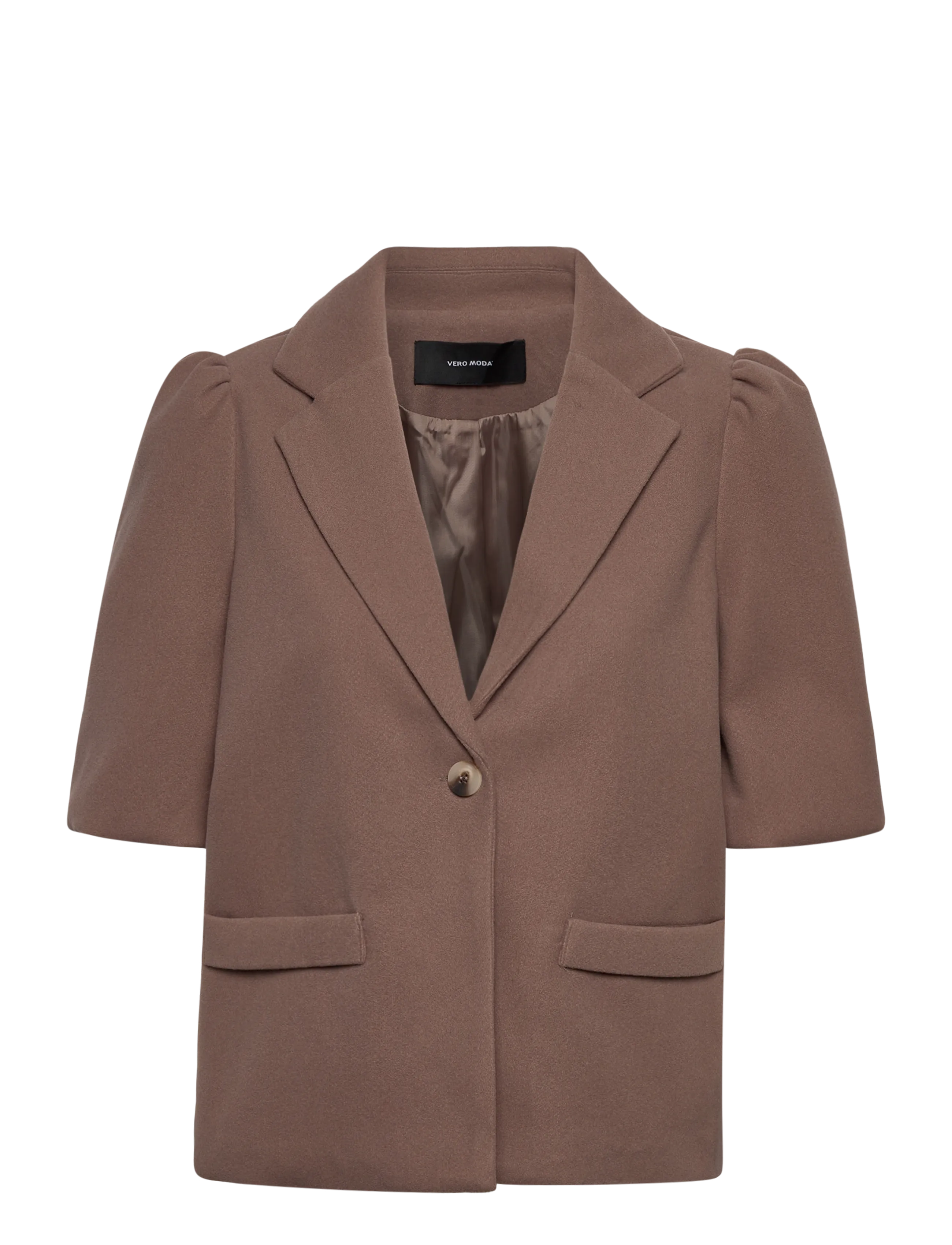 VERO MODA Vmloris 2/4 Kurz Jacke Wvn Exp Braun - S - Damen