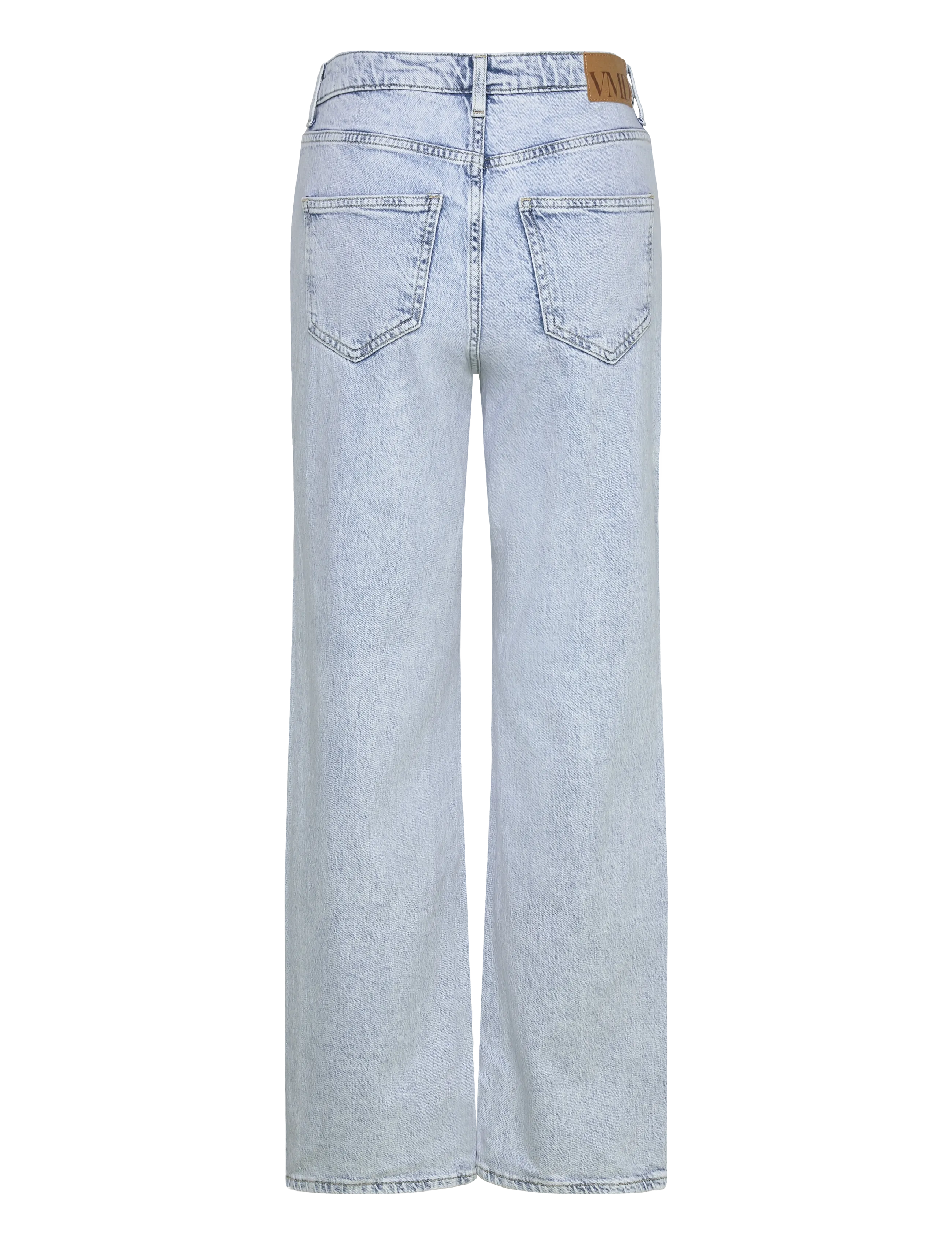 Vero Moda - VMTESSA HR WIDE JEANS RA3052 GA NOOS - hosen mit weitem bein - light blue denim - 2
