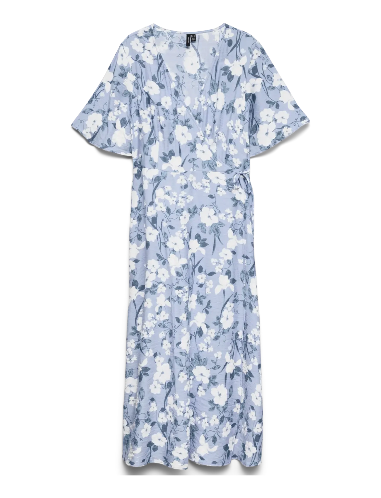 Vero Moda VMNELLIE CELIA 2/4 CALF DRESS WVN LCS - Kjoler - BRUNNERA BLUE / blue