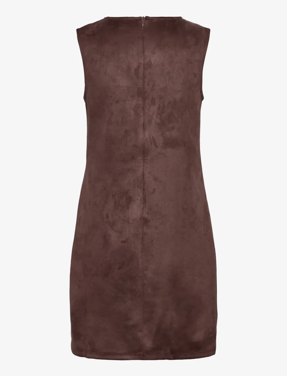 Vero Moda - VMBELLA FAUX SUEDE SL SHORT DRESS JRS EX - fodralklänningar - chocolate martini - 1