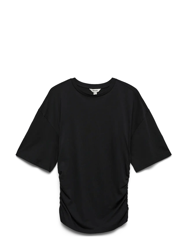 Vero Moda - AWNAVARO 2/4 O-NECK TOP NOOS - black - 1