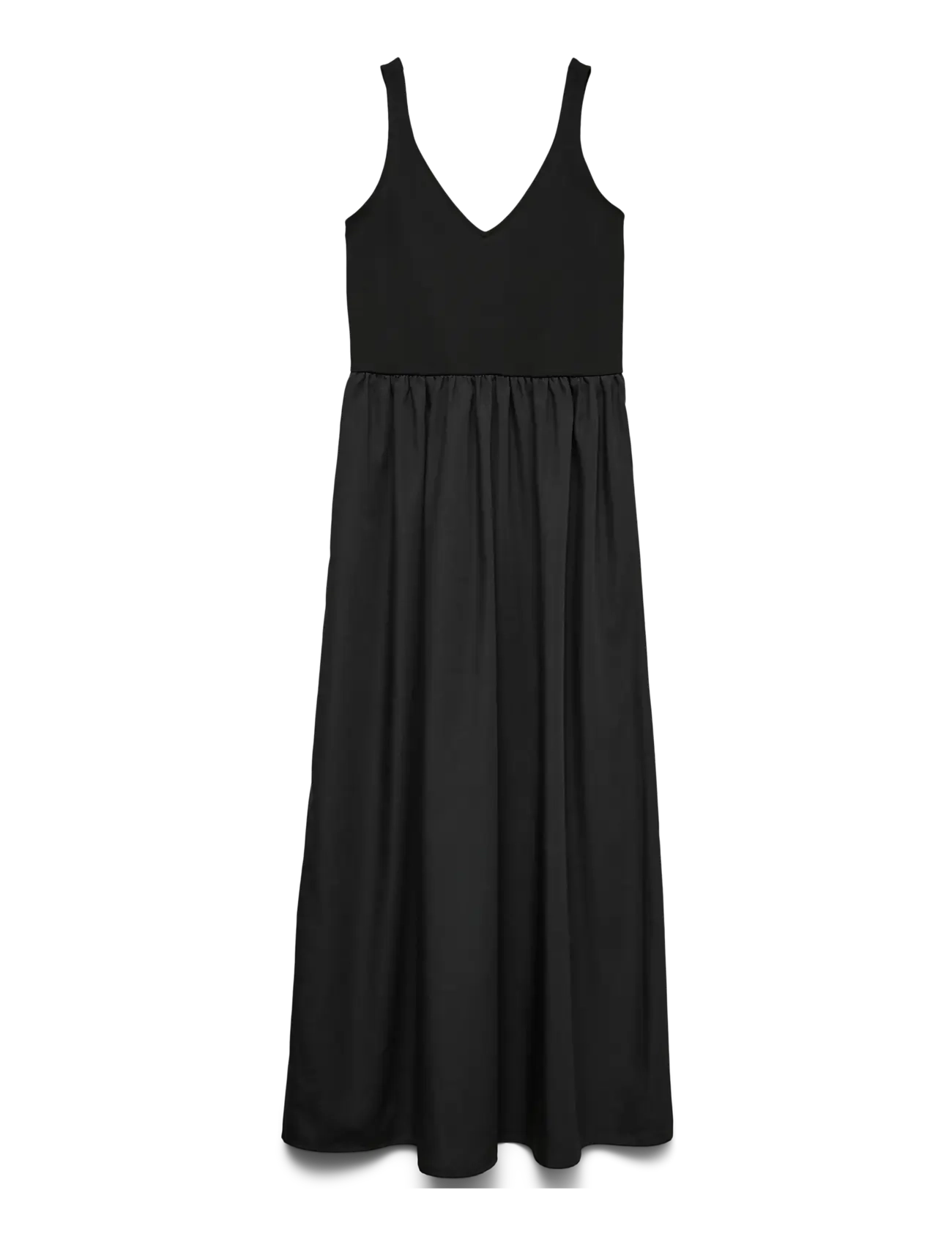Vero Moda VMVALLY SL LONG DRESS JRS NOOS - Vero Moda - BLACK / black