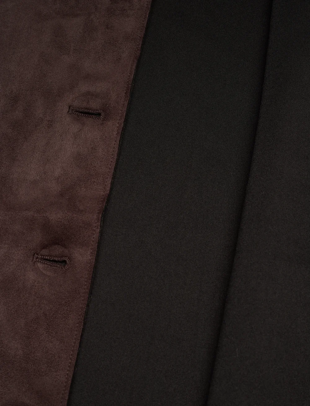 Vero Moda - VMHAZELFELIA LS FAUX SUEDE JACKET - læderjakker - chocolate torte - 4