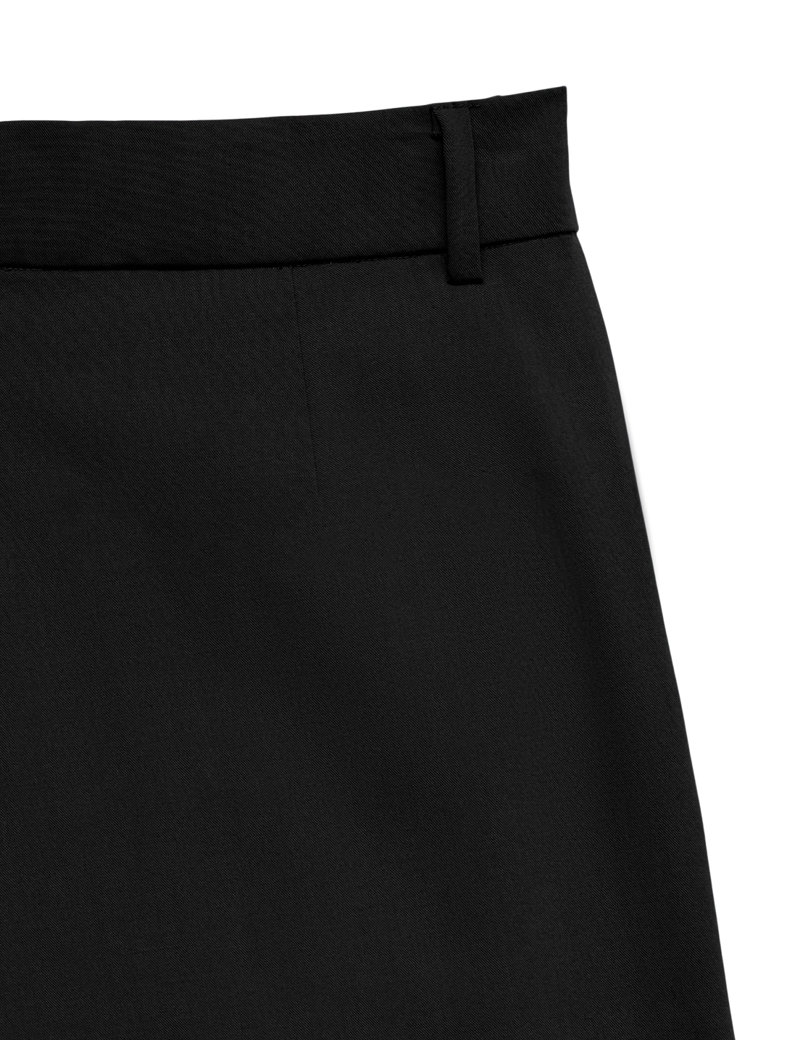 Vero Moda - VMSTELLA MW WIDE PLEAT PANT NOOS - anzugshosen - black - 5