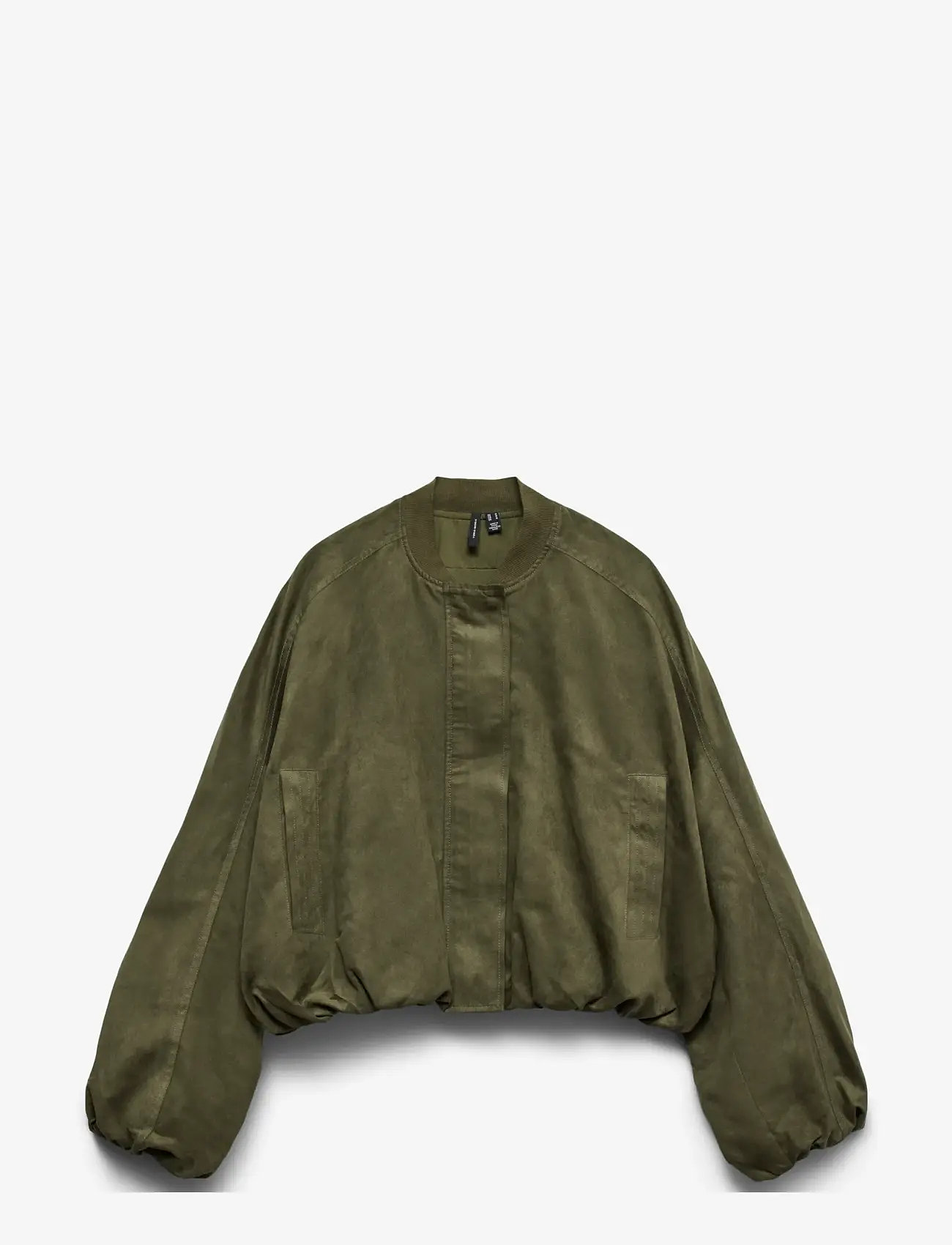 Vero Moda - VMKATHY LS BOMBER WVN EXP - overtøj - olive night - 1