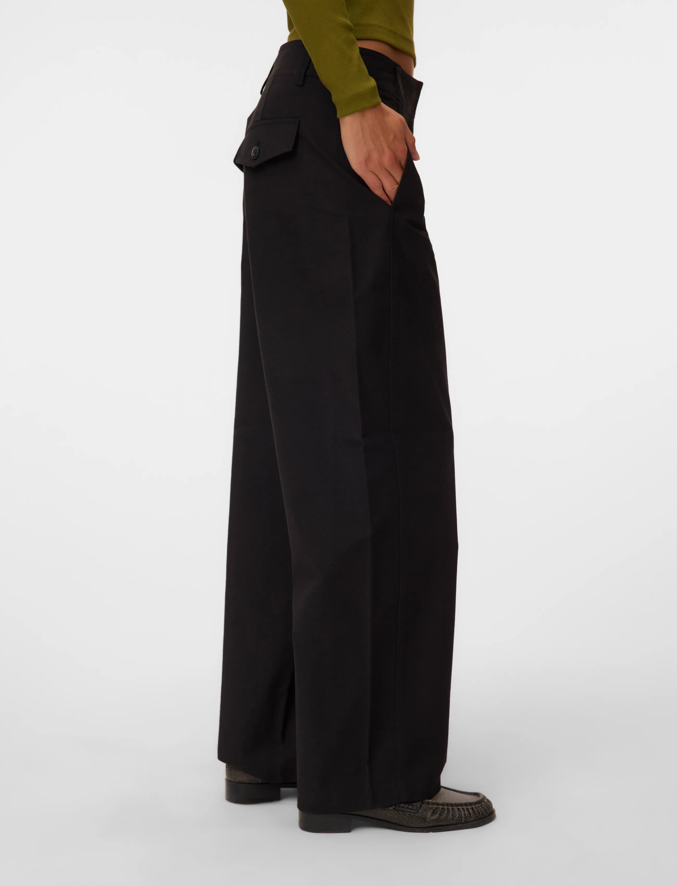 Vero Moda - VMSOFIA MW BARREL PANT NOOS - barrelbyxor - black - 3