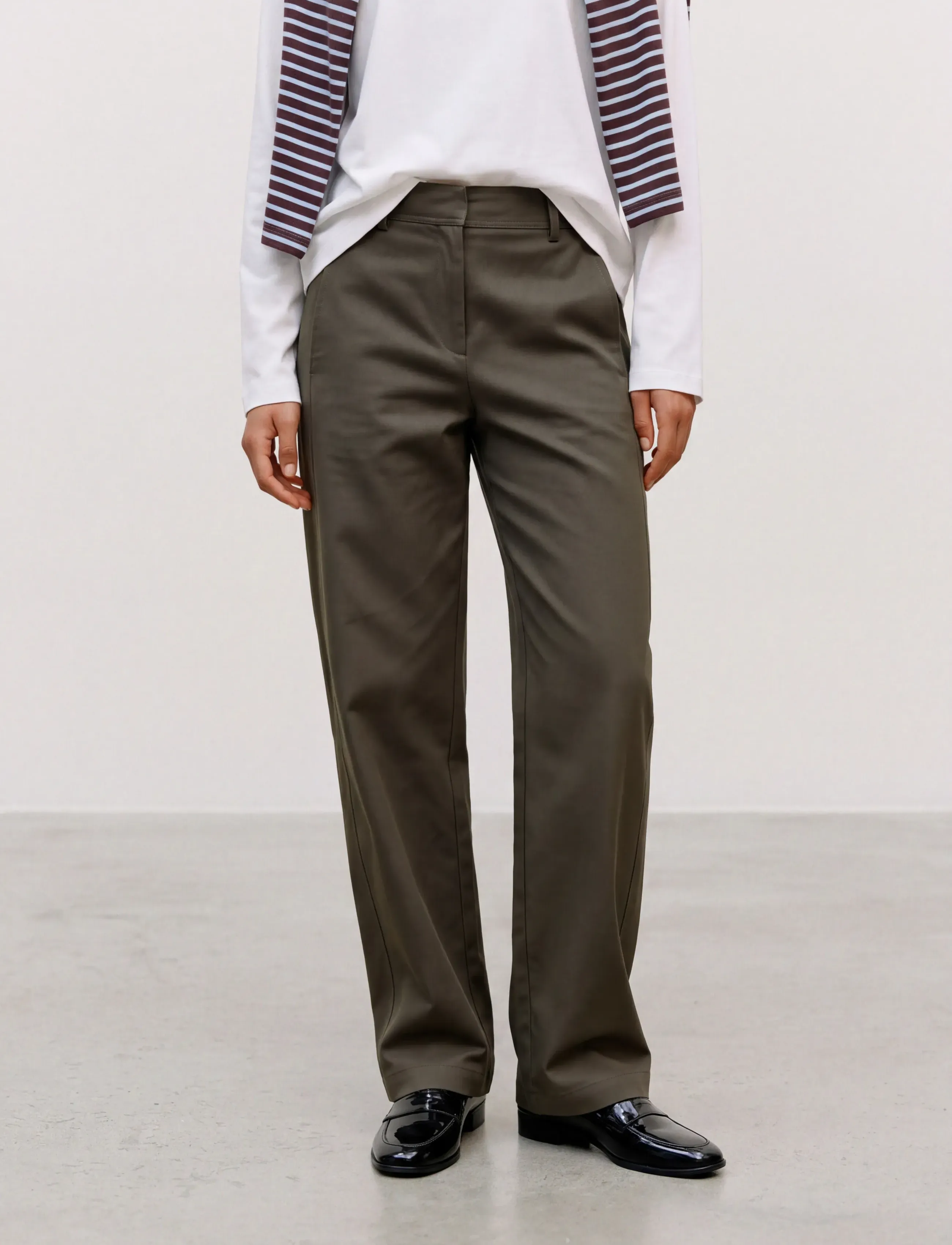 Vero Moda - VMSOFIA MW BARREL PANT NOOS - damen - forest night - 3