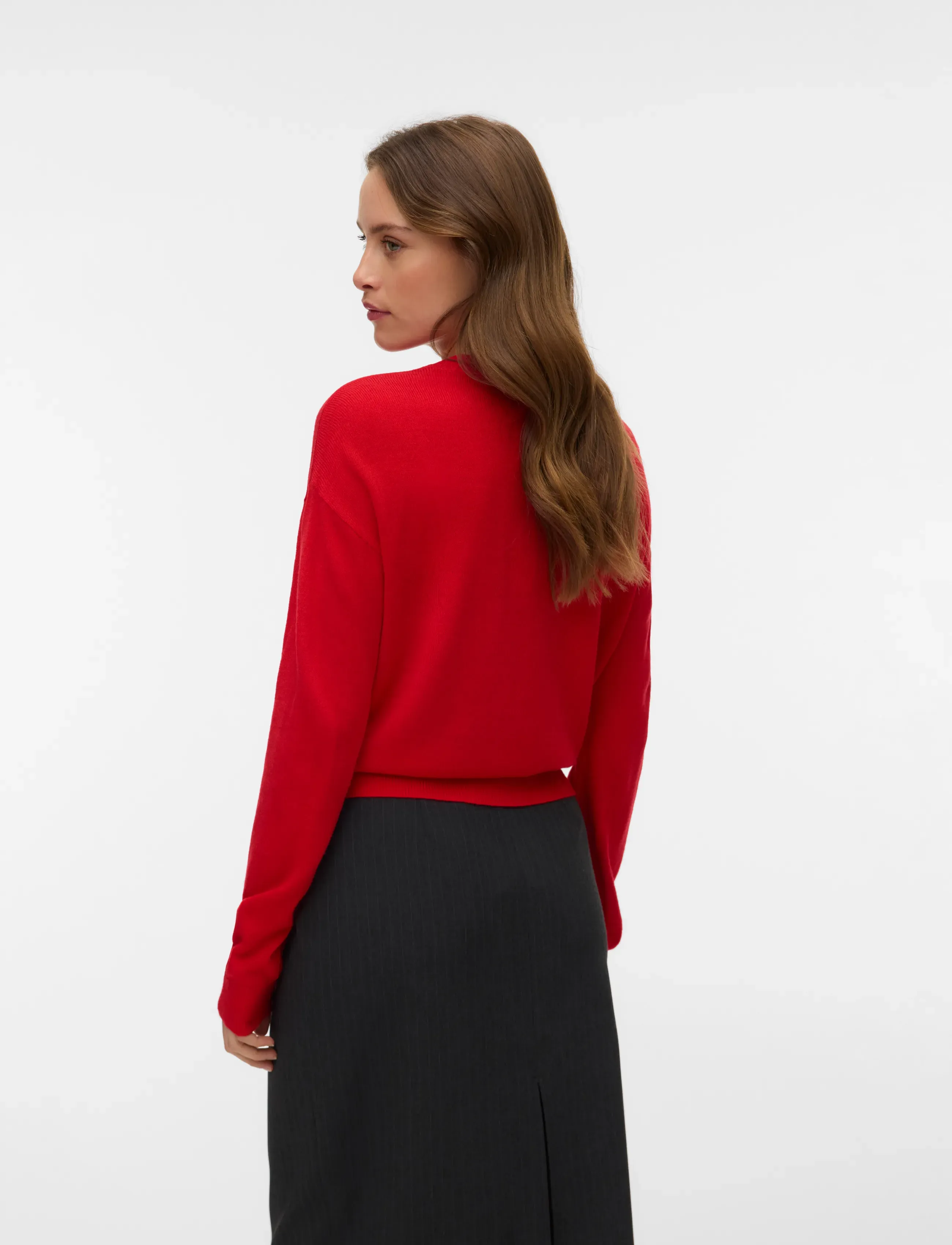 Vero Moda - VMNEW GLITTER LS O-NECK PULL. XMAS BOX - pullover - chinese red - 2
