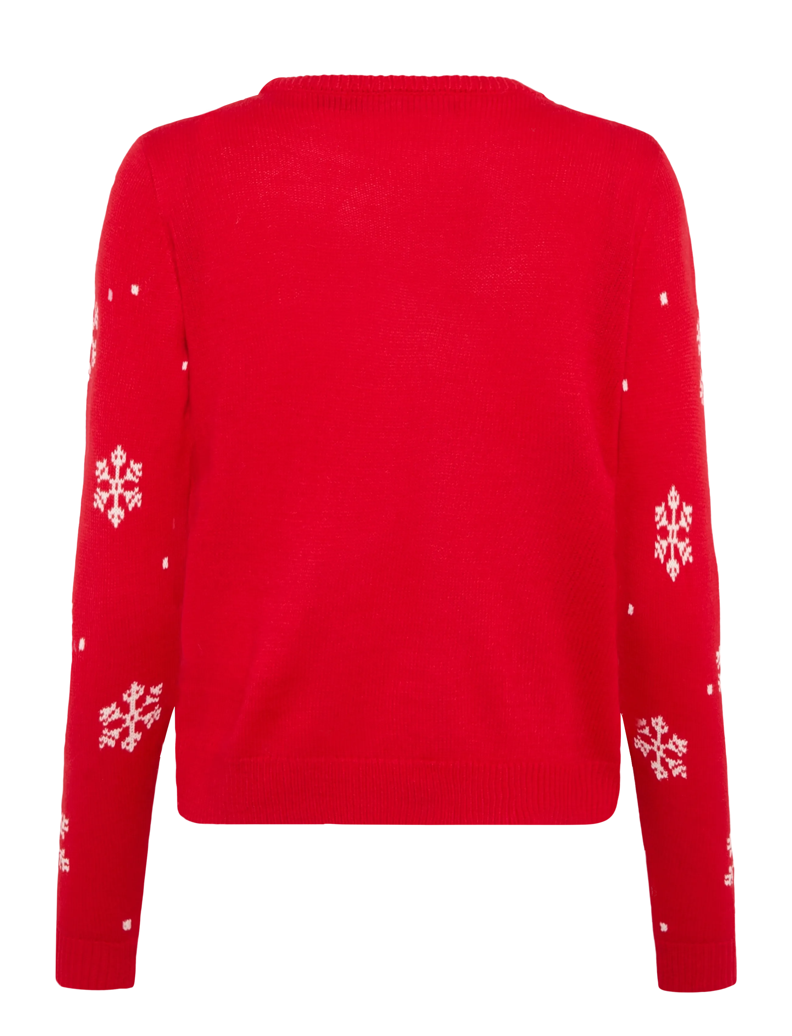 Vero Moda - VMBENIE SNOWMAN LS O-NECK PULLOVER XMAS - jumpers - chinese red - 1