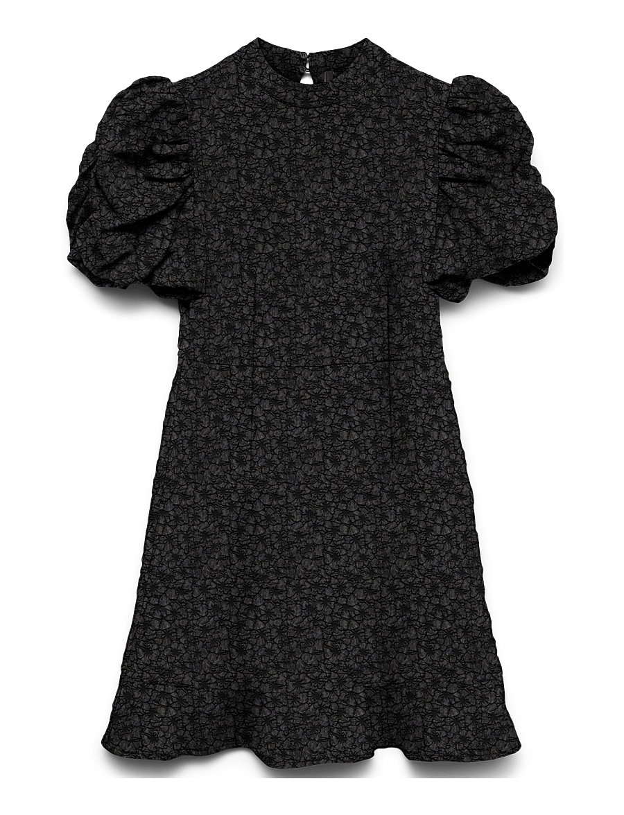 Vero Moda - VMMERLE SS SHORT DRESS JRS RET - black - 0