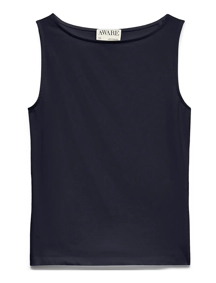 Vero Moda - AWCARLA BOATNECK TANK TOP - tanktops - night sky - 0