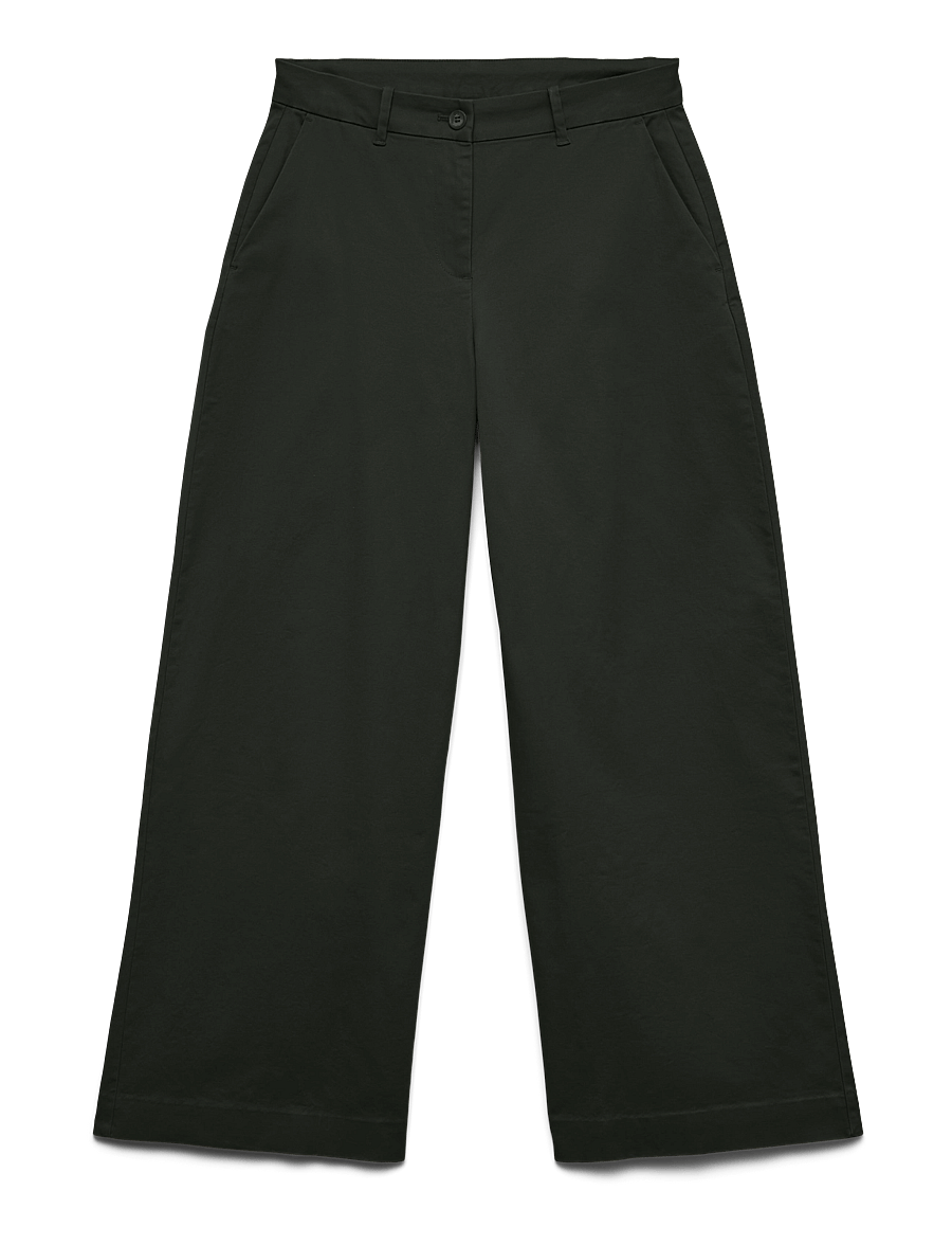 Vero Moda - AWVANA MW WIDE PANT - black - 0