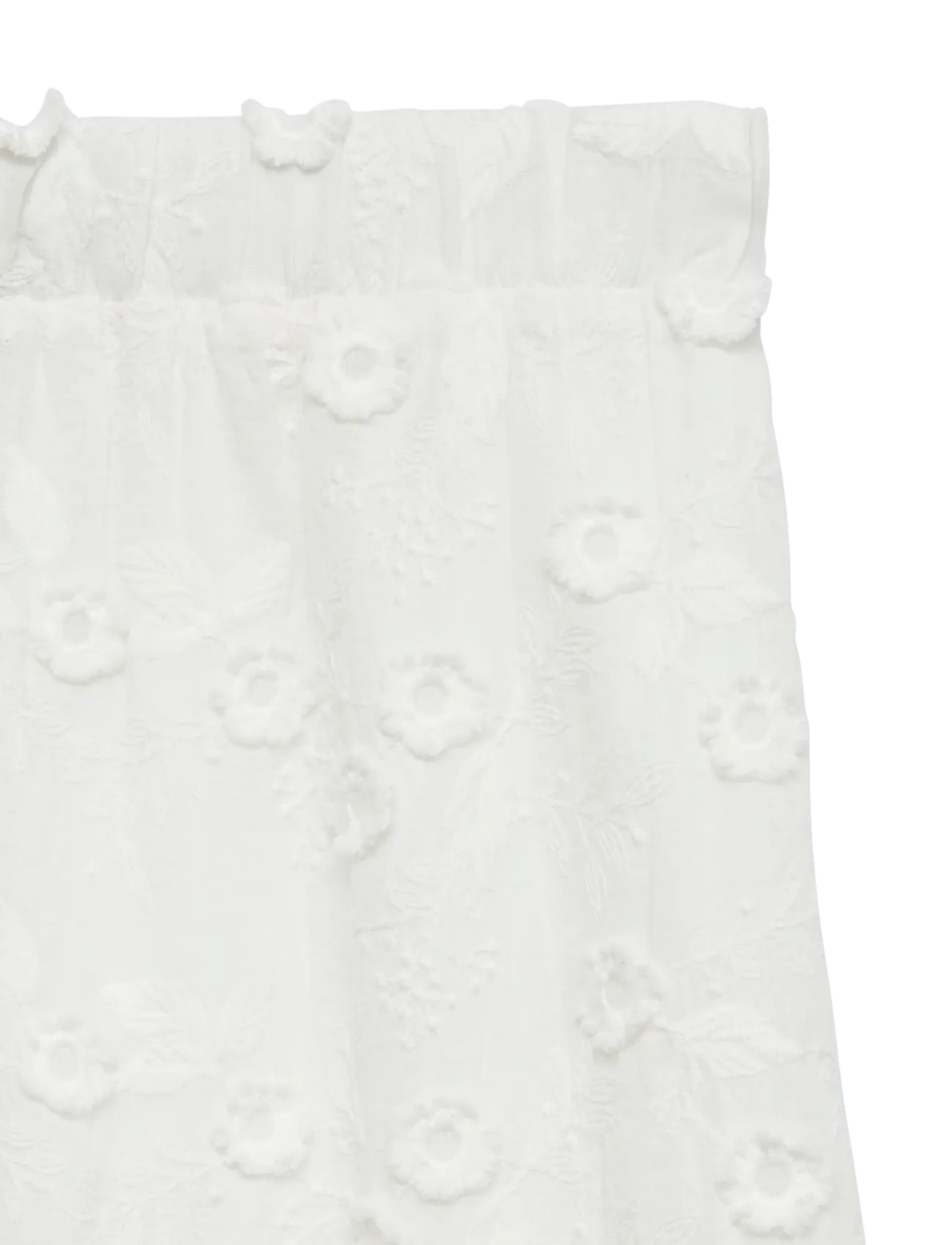 Vero Moda - VMELISA EMBROIDERY HW MAXI SKIRT WVN - lange rokken - bright white - 4