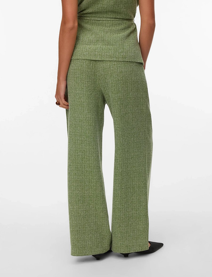 Vero Moda - AWCHANEL HW PANT - anzugshosen - kale - 2