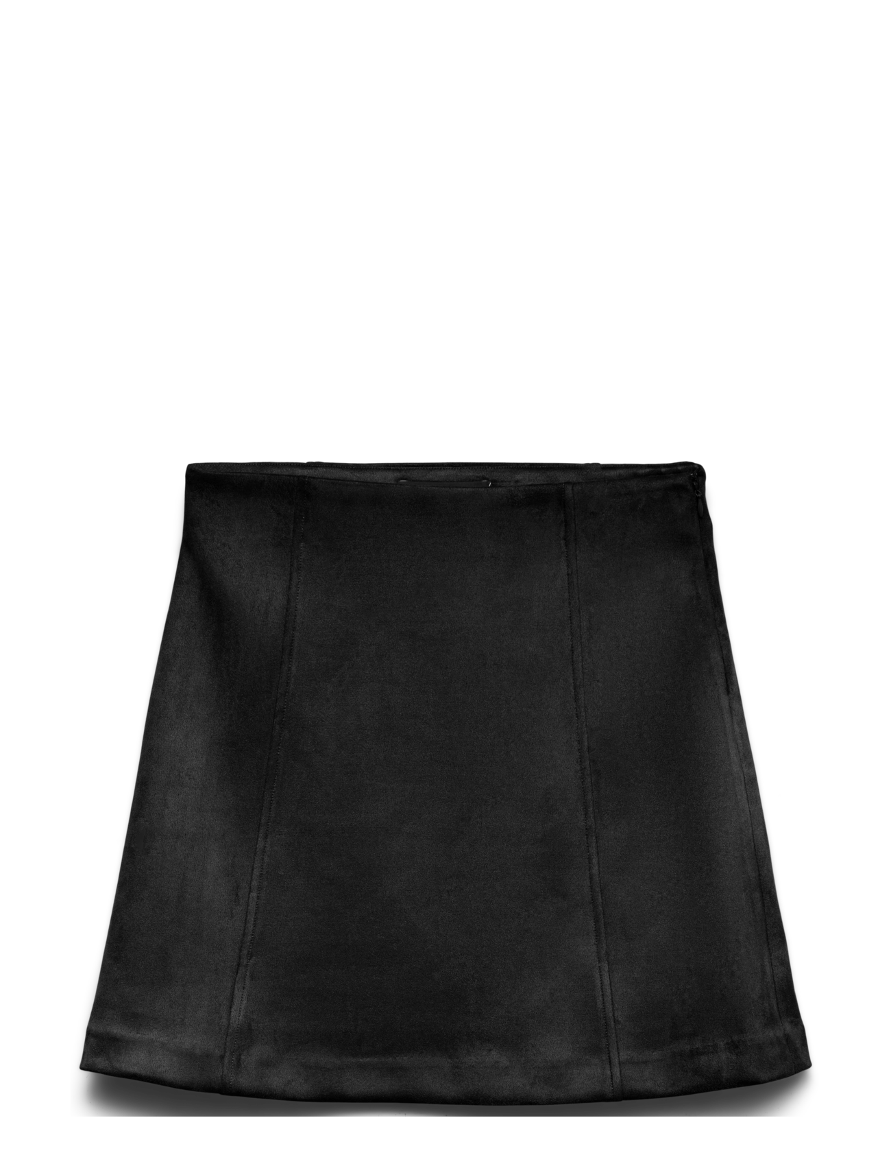 Vero Moda VMDONNAHAZEL HW ABOVE KNEE SKIRT NOOS - Vero Moda - BLACK / black