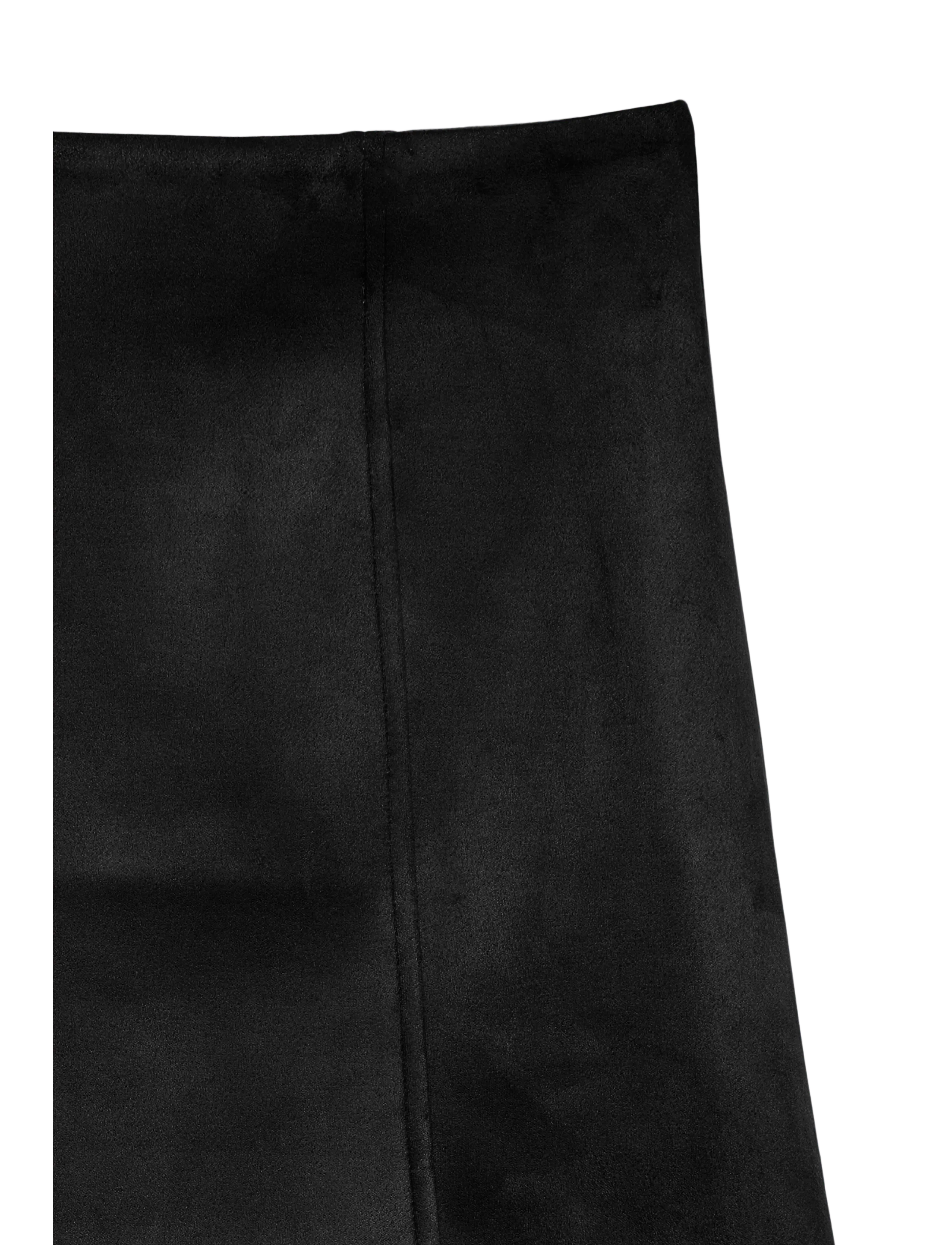Vero Moda - VMDONNAHAZEL HW ABOVE KNEE SKIRT NOOS - kurze röcke - black - 1
