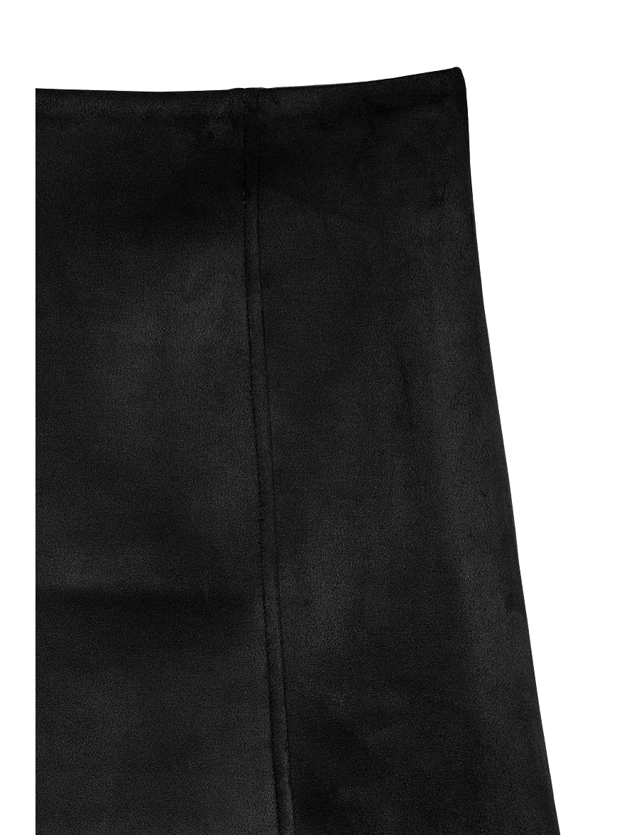 Vero Moda - VMDONNAHAZEL HW ABOVE KNEE SKIRT NOOS - kurze röcke - black - 1