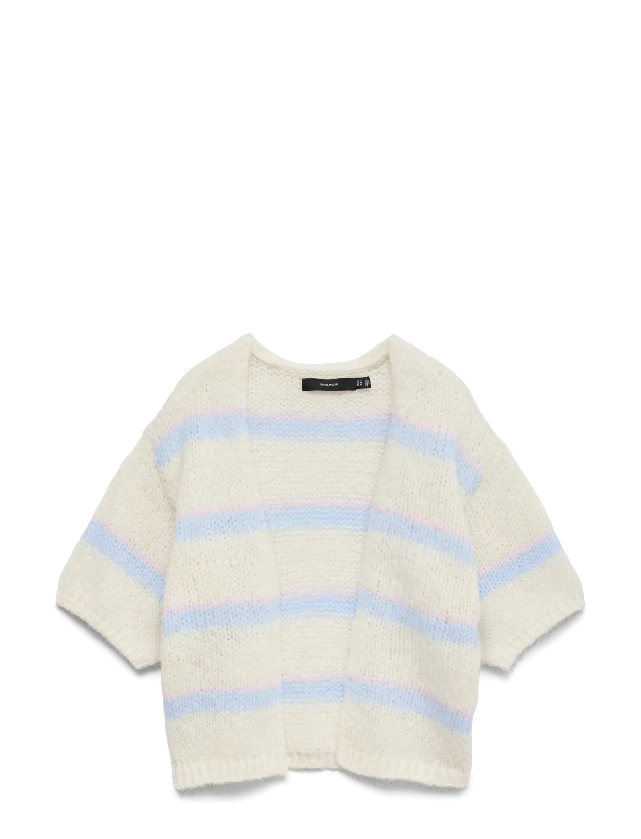 Vero Moda VMMAYBE 2/4 OPEN CARDIGAN NOOS - Riided - BIRCH / multi