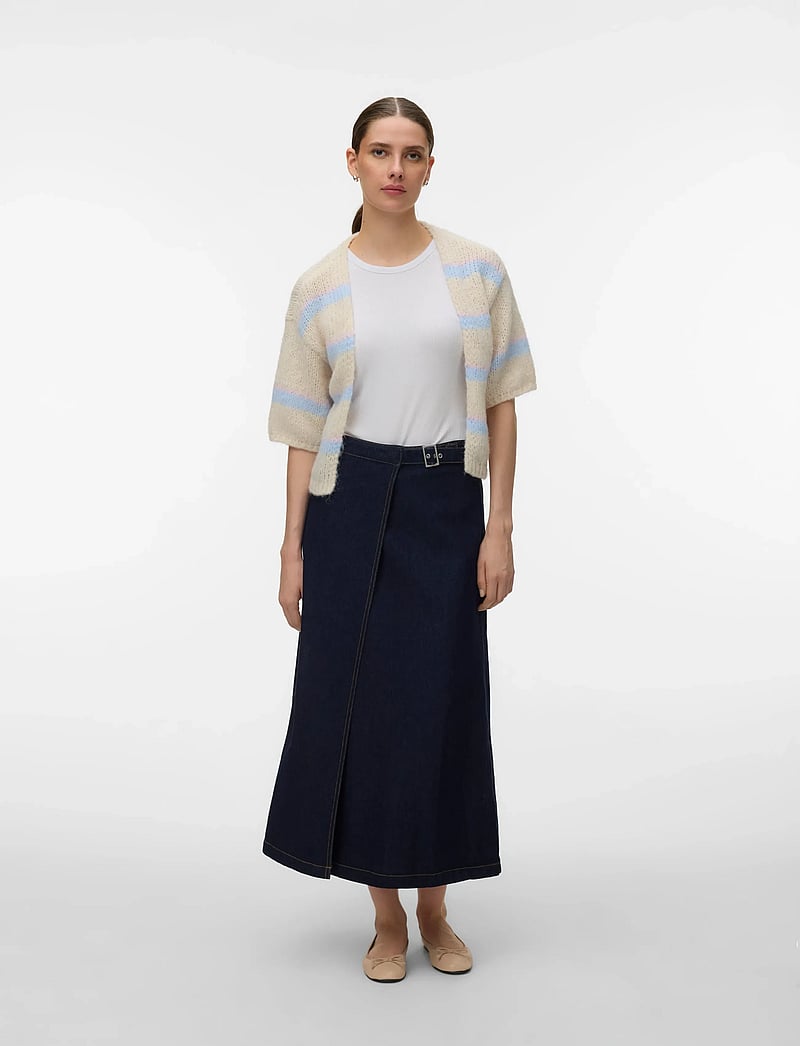 Vero Moda - VMMAYBE 2/4 OPEN CARDIGAN NOOS - koftor - birch - 0