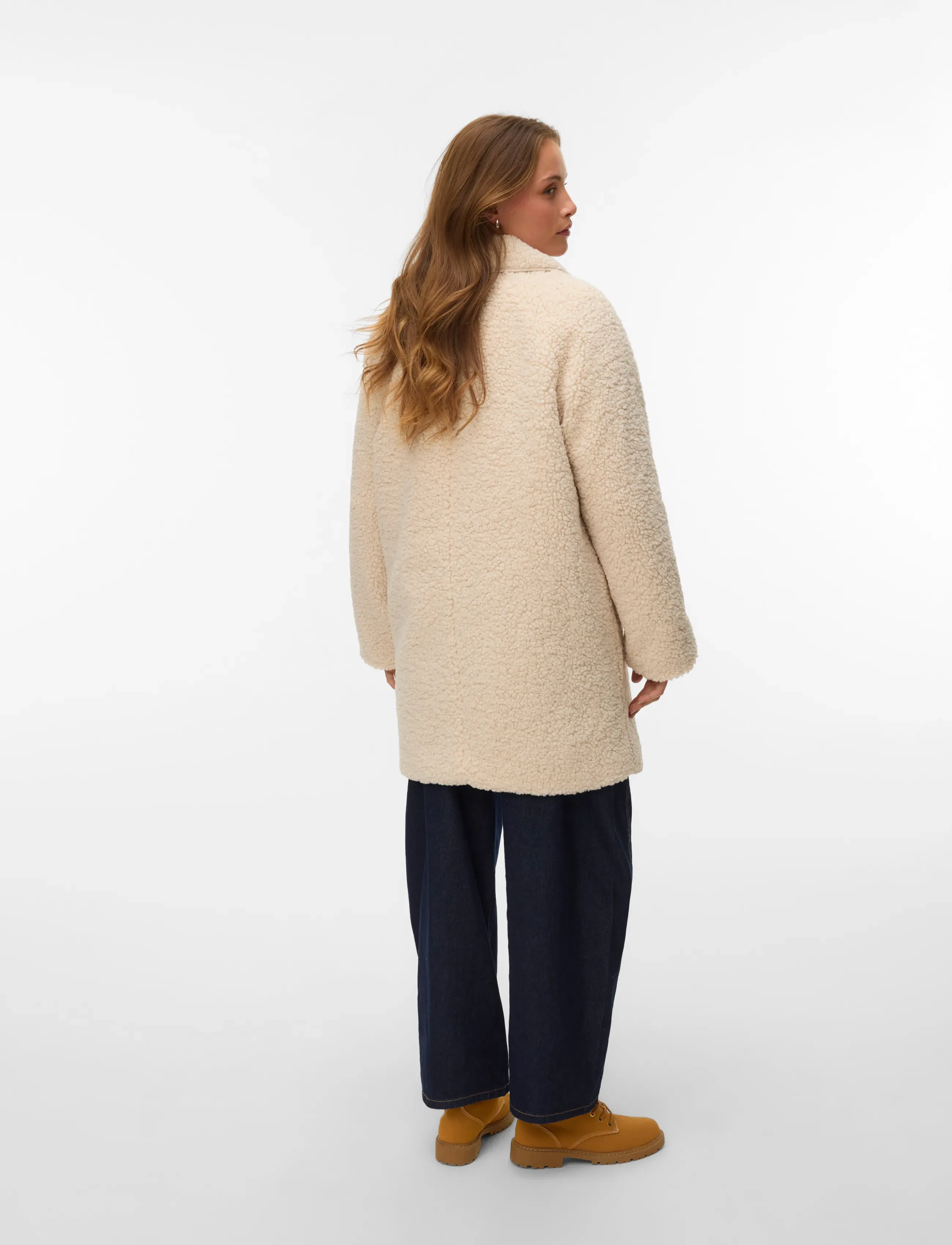 Vero Moda - VMKYLIEAMALIE TEDDY COAT - kunstpelz - oatmeal - 2